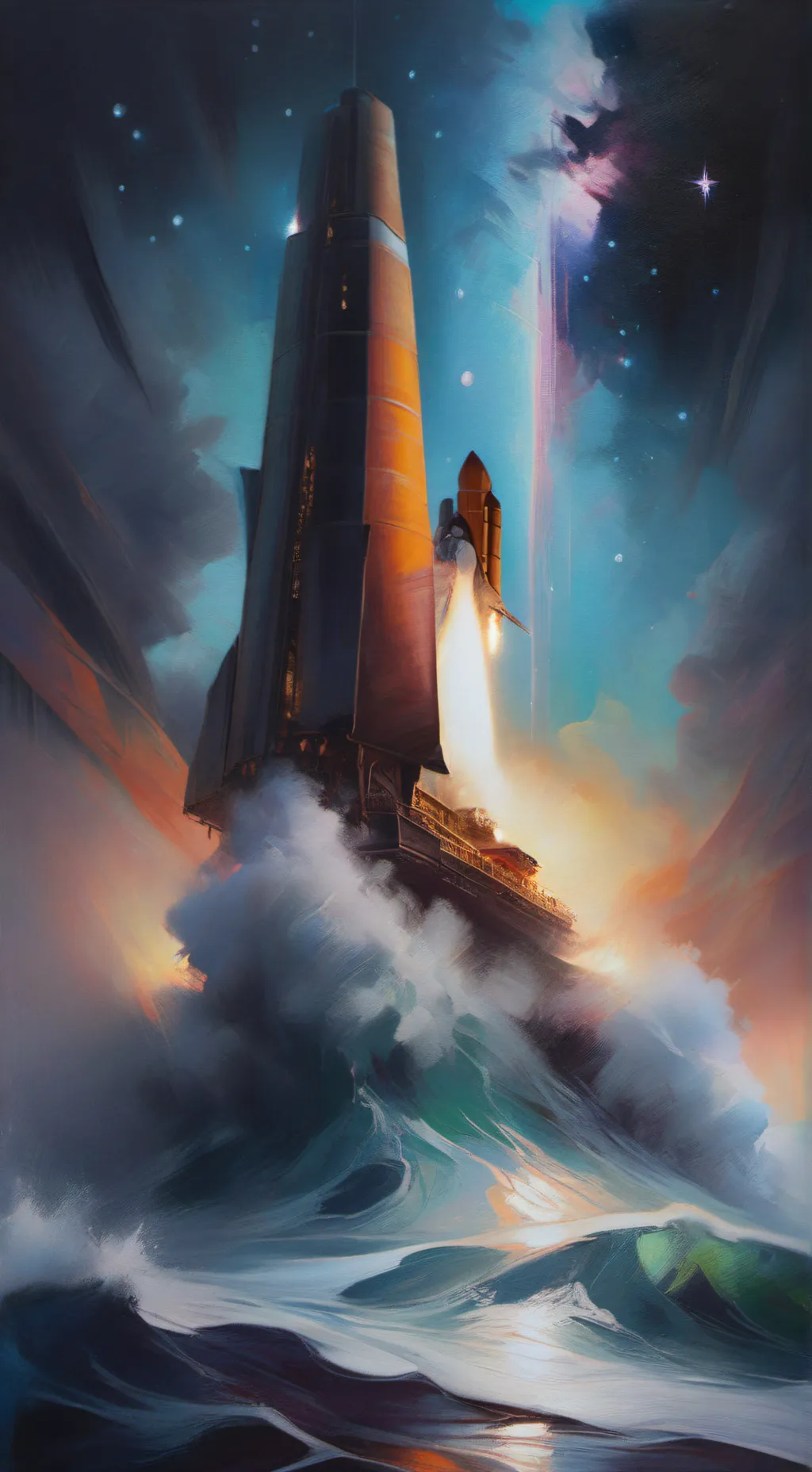 ai character: 😳 background