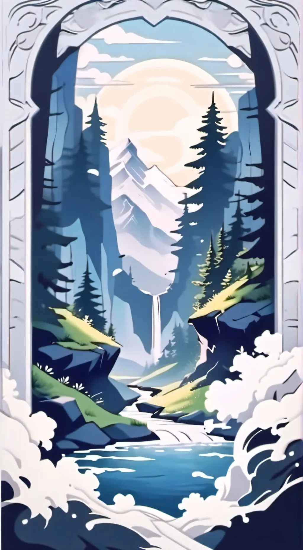 ai character: spunki town background