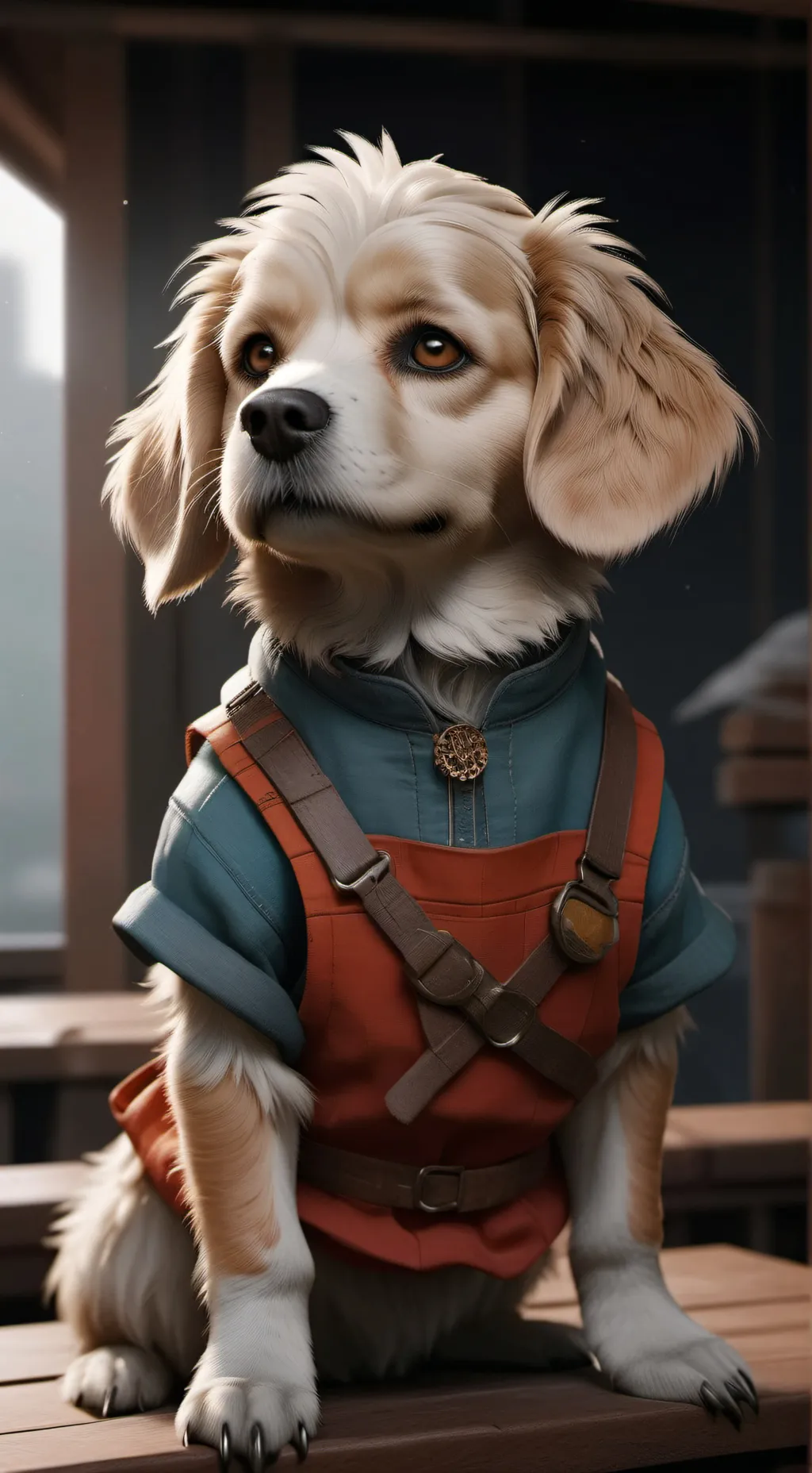 ai character: perro roki background