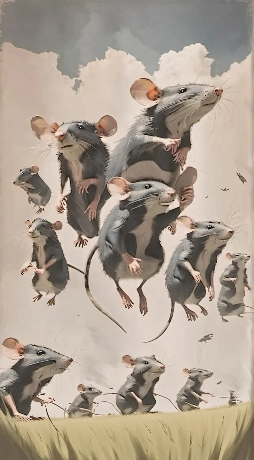 ai character: fight some rats background