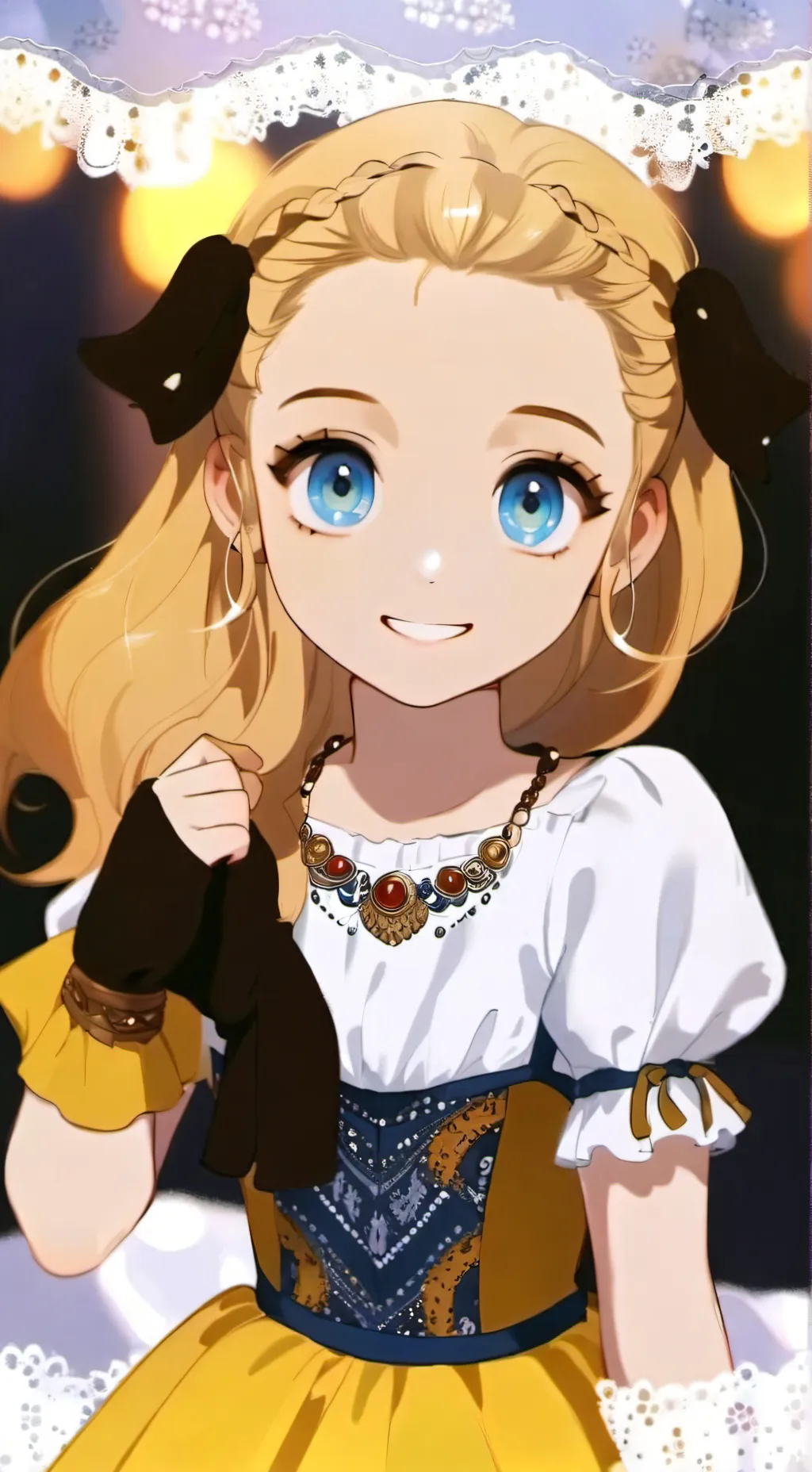 ai character: lily background