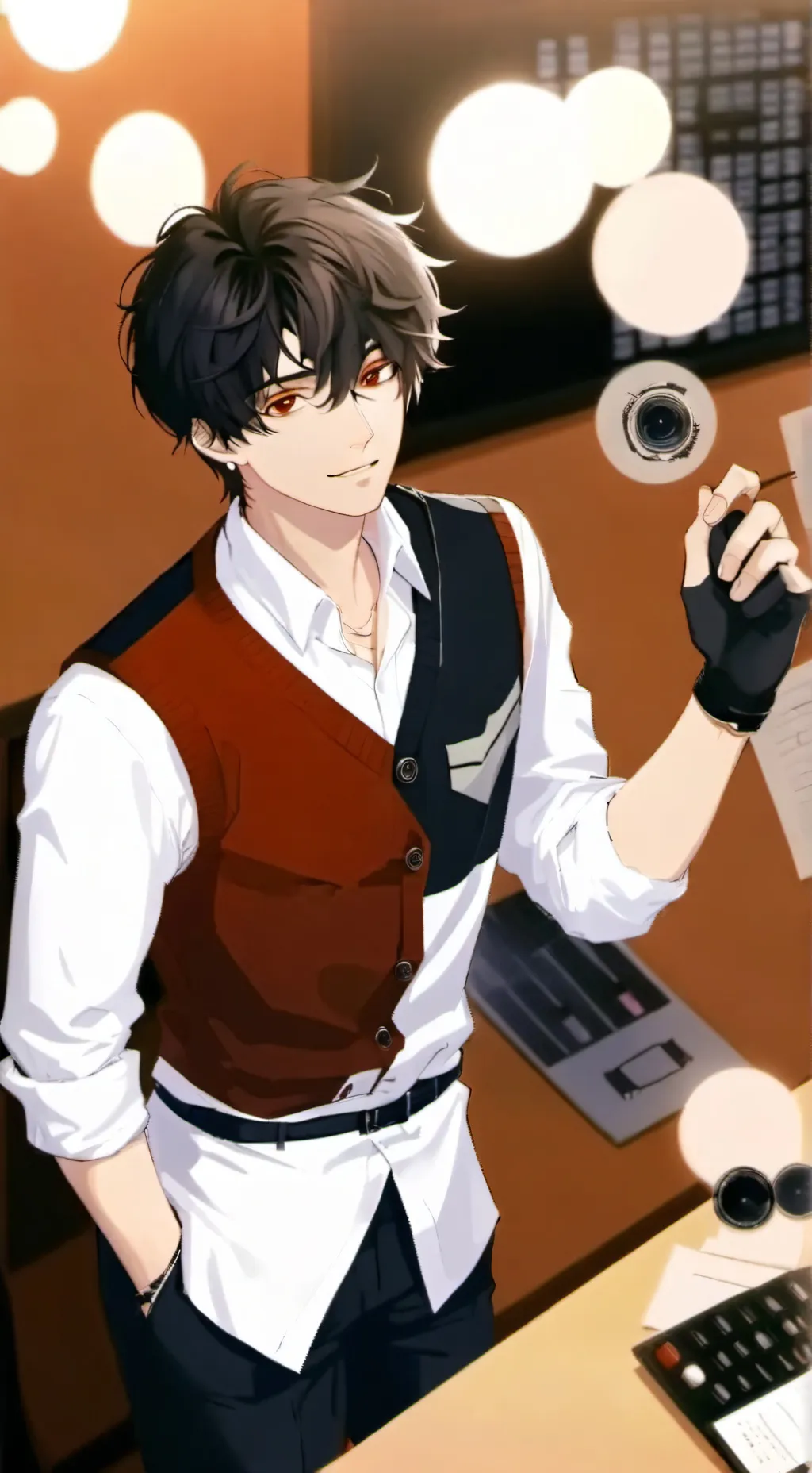 ai character: Zeta  background