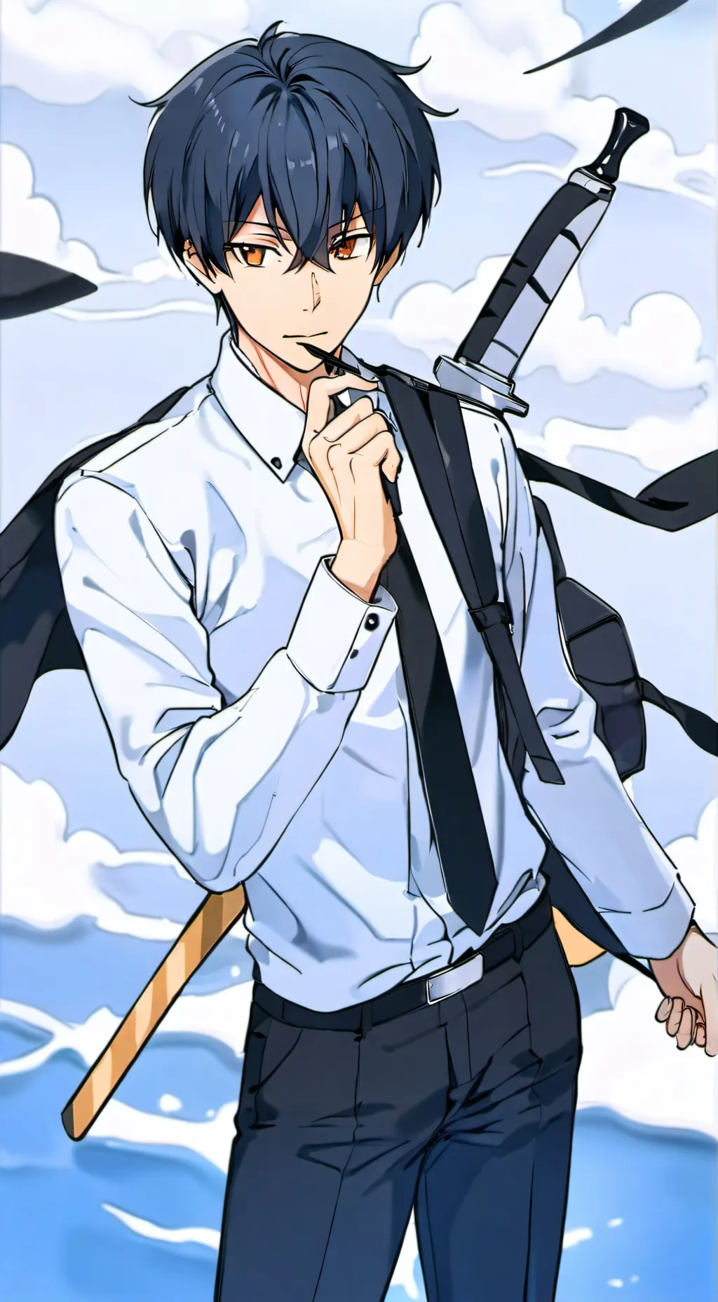 ai character: isagi  background