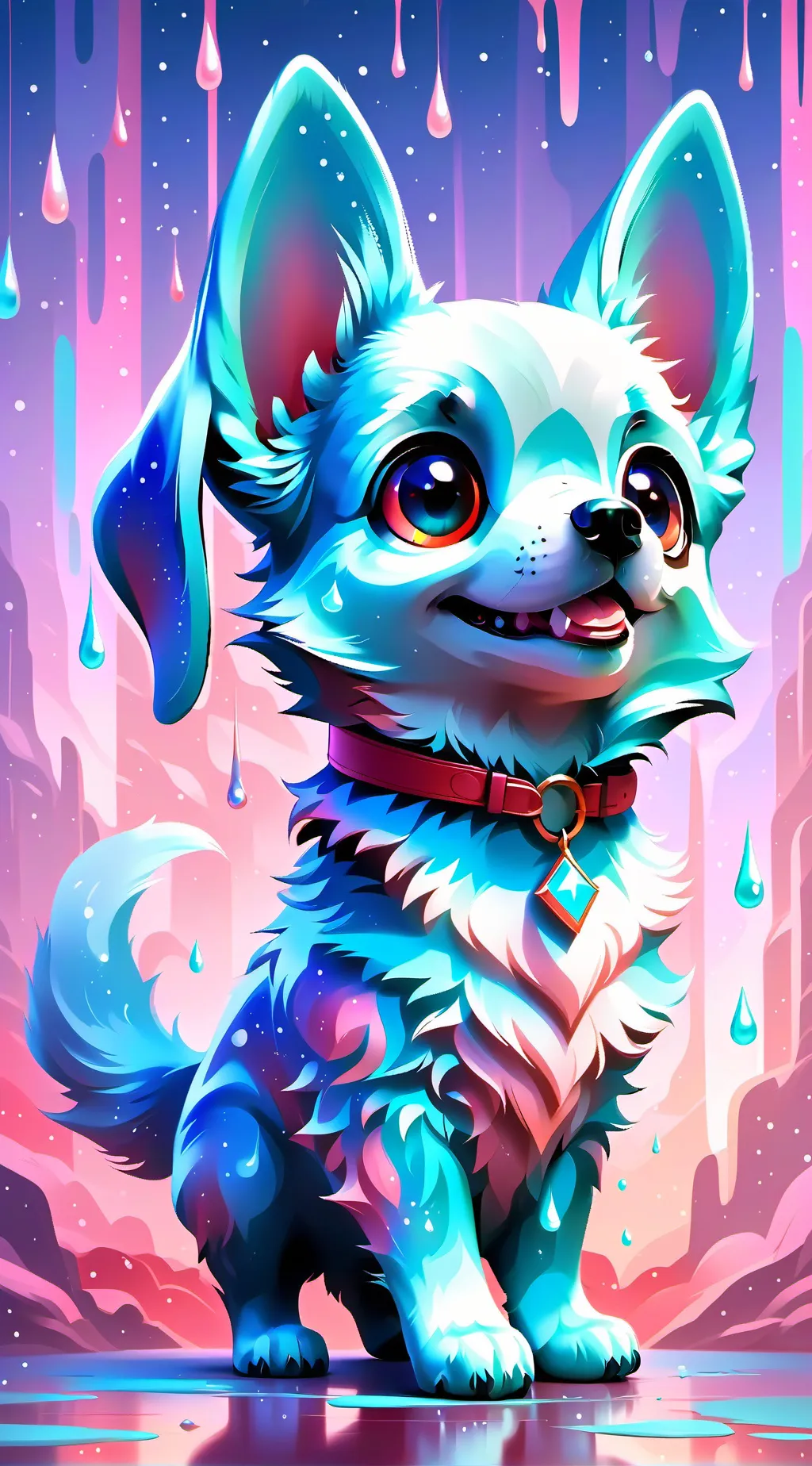 ai character: Kiki skye background