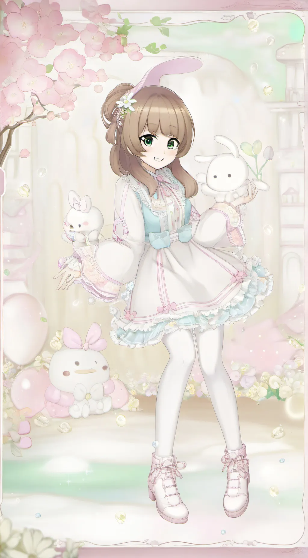 ai character: lilly background