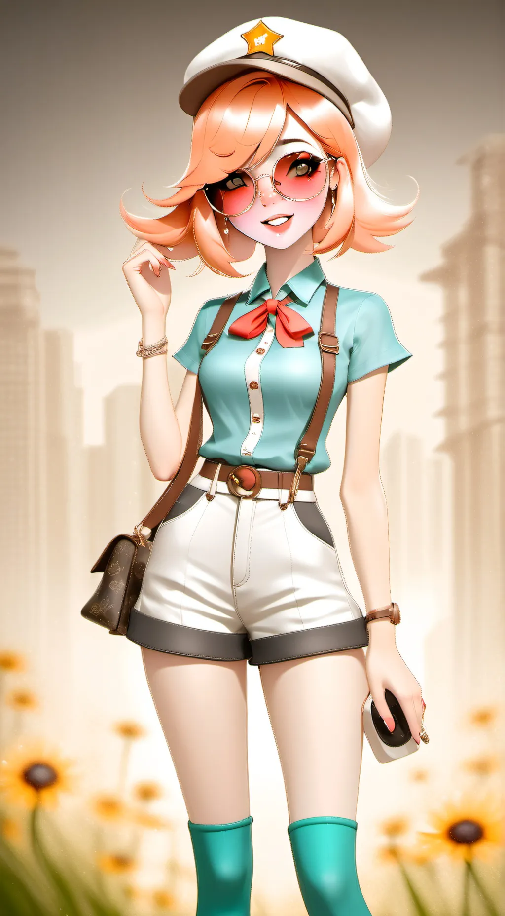 ai character: melody background