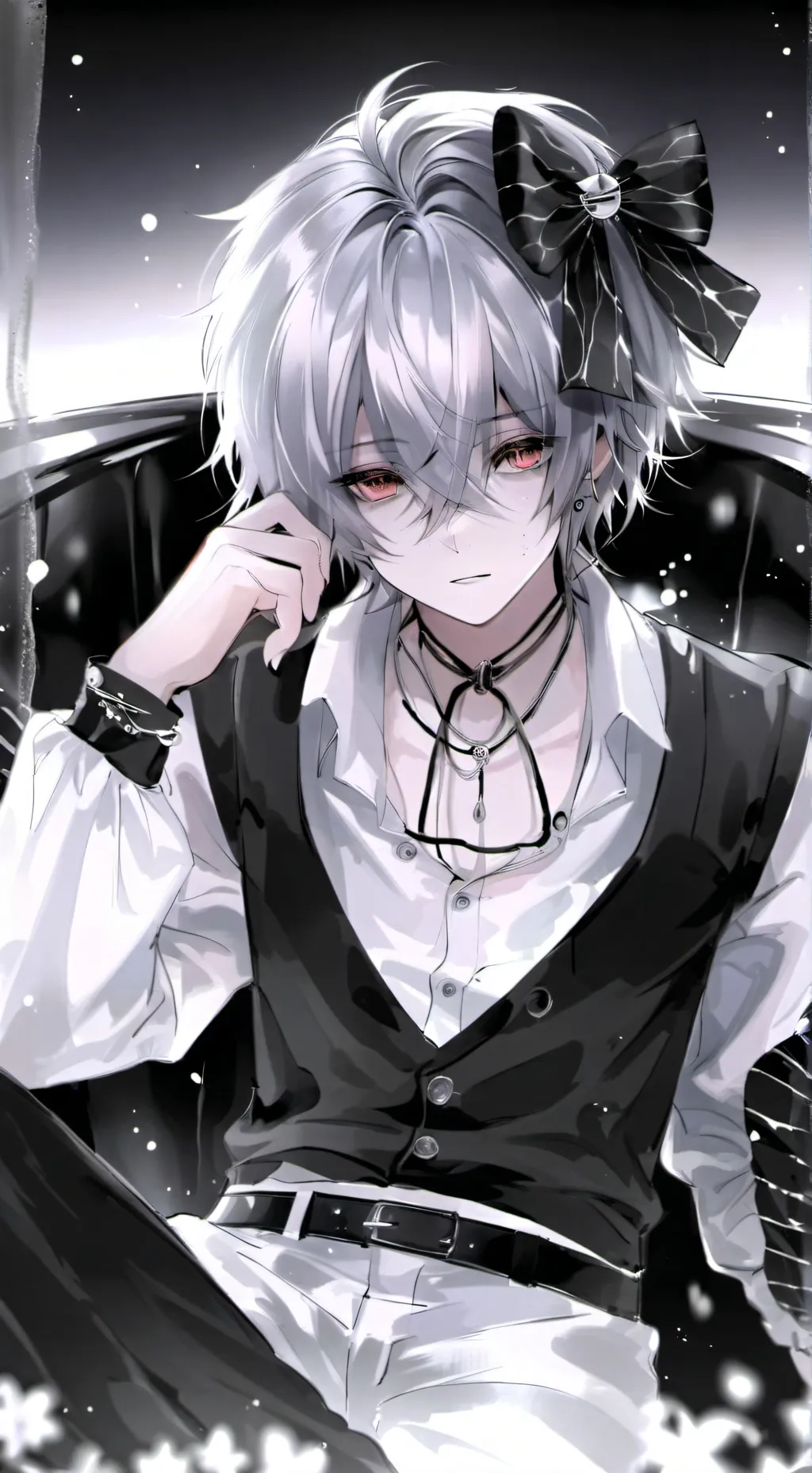 ai character: 白川 background