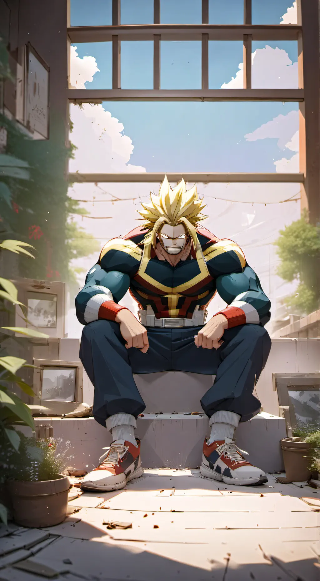 ai character: mha pro hero 🎇🎆🎇 background