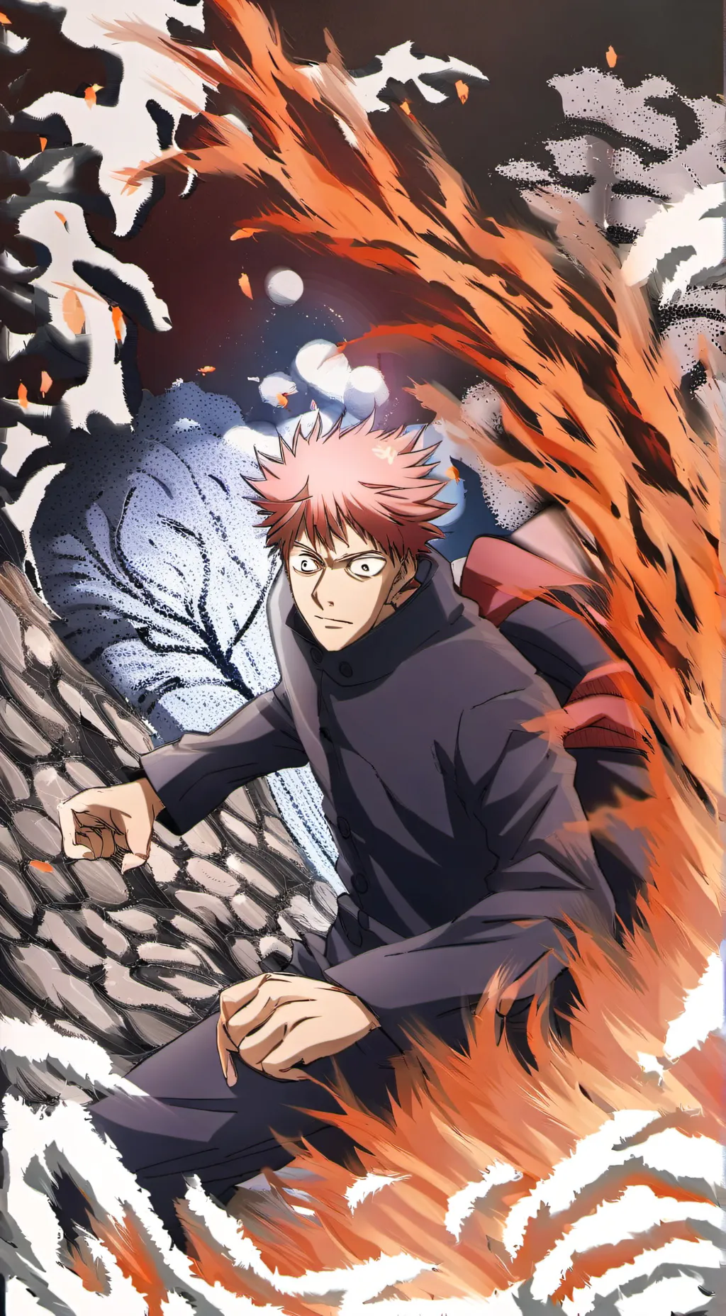 ai character: Jujutsu Kaisen  background