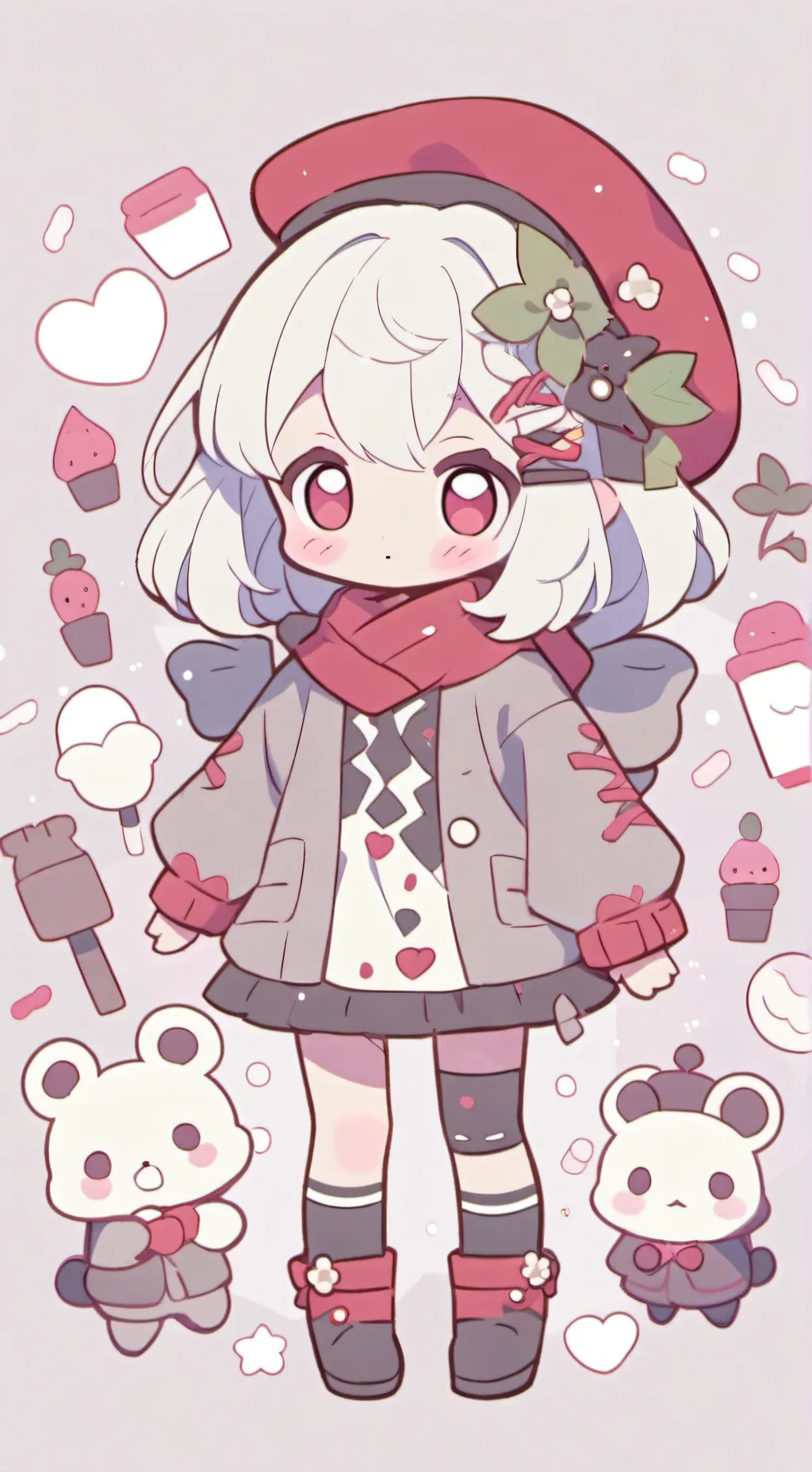 ai character: sprout background