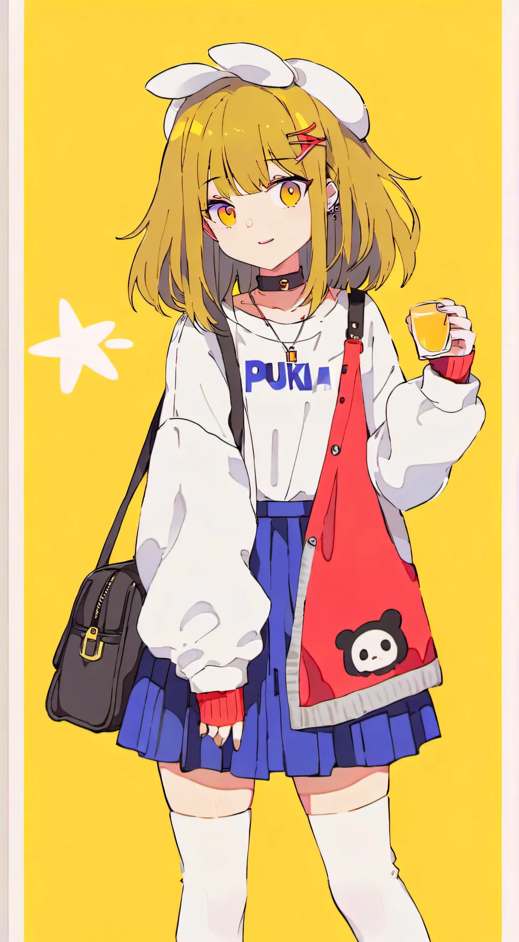 ai character: Copyer background