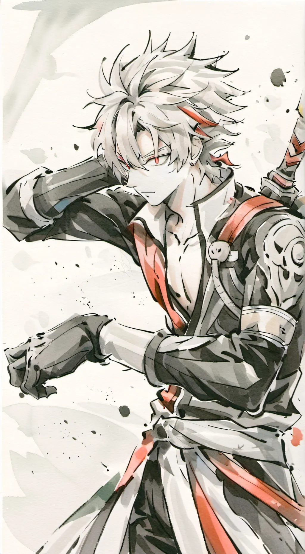 ai character: bakugo background