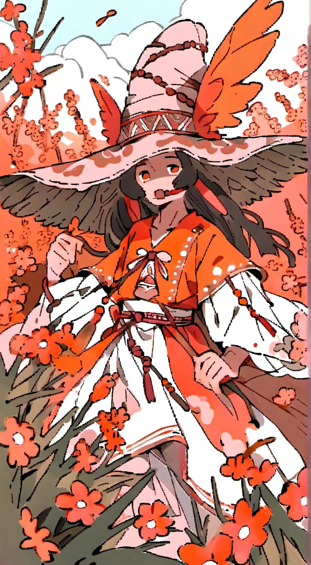 ai character: Dw human!  background