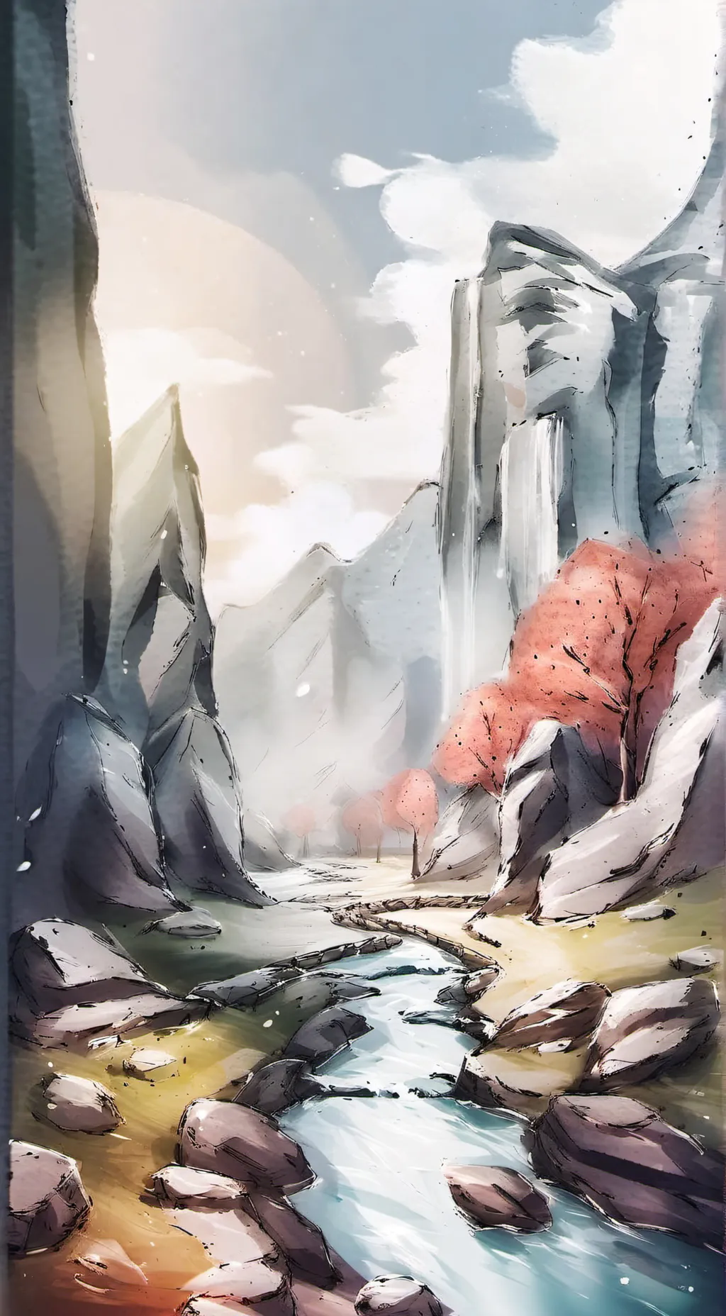 ai character: natsu x grey background