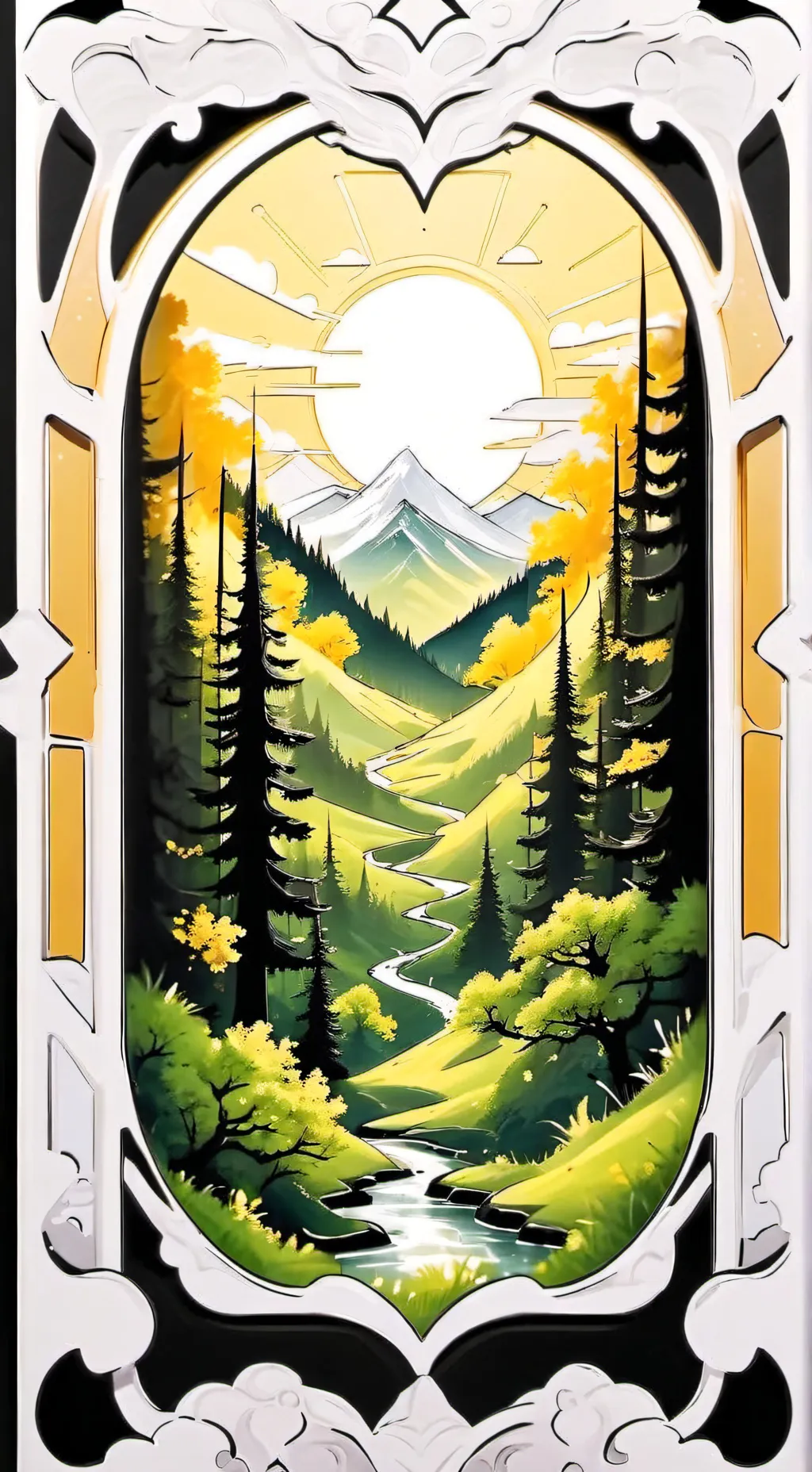 ai character: Dw pick me background