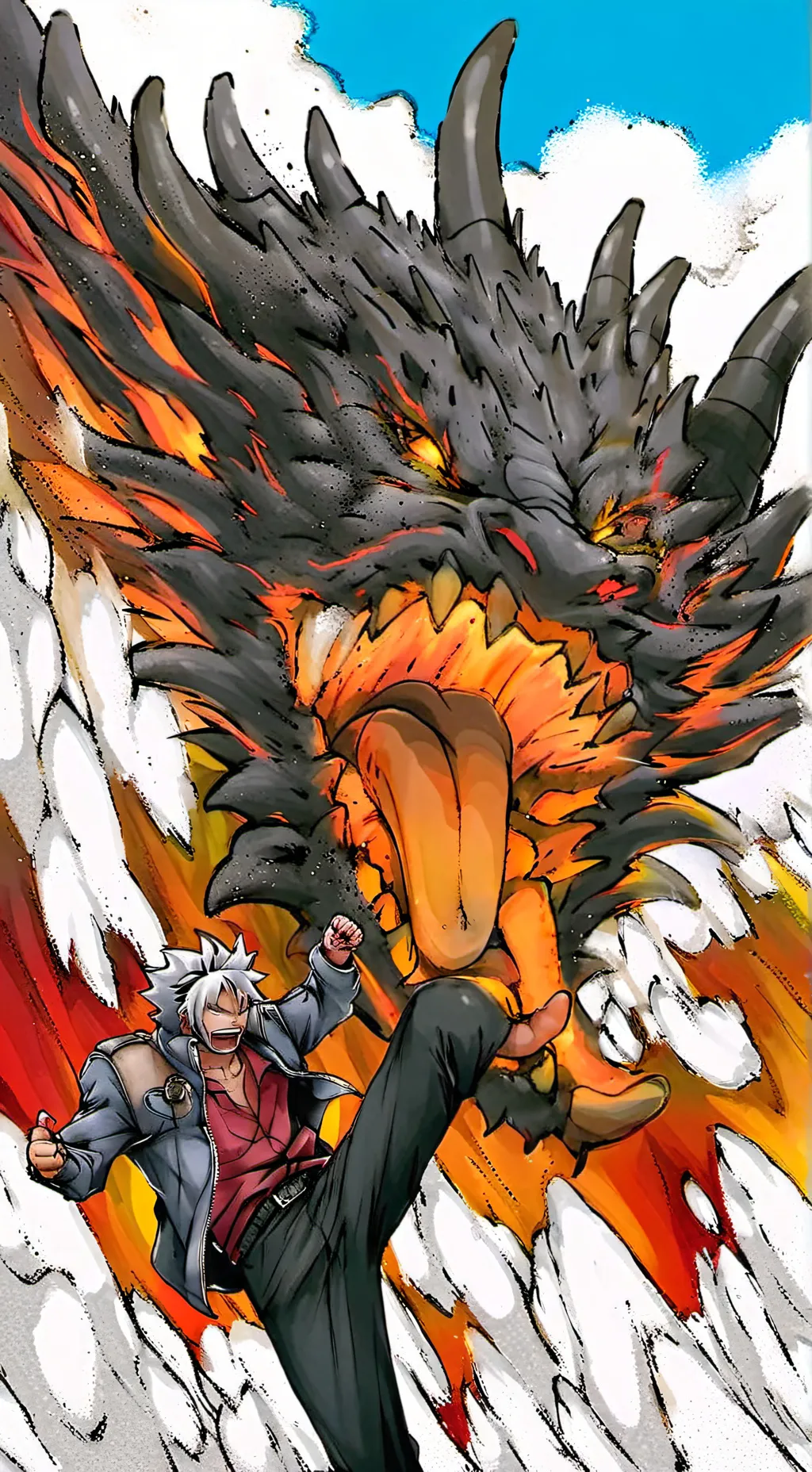 ai character: dragon vs shigara: background