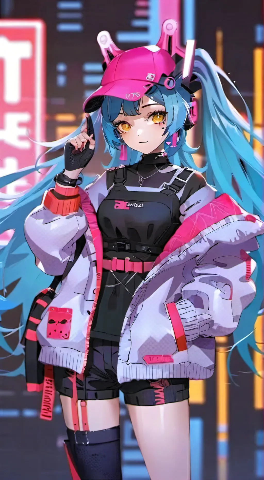 ai character: stella background