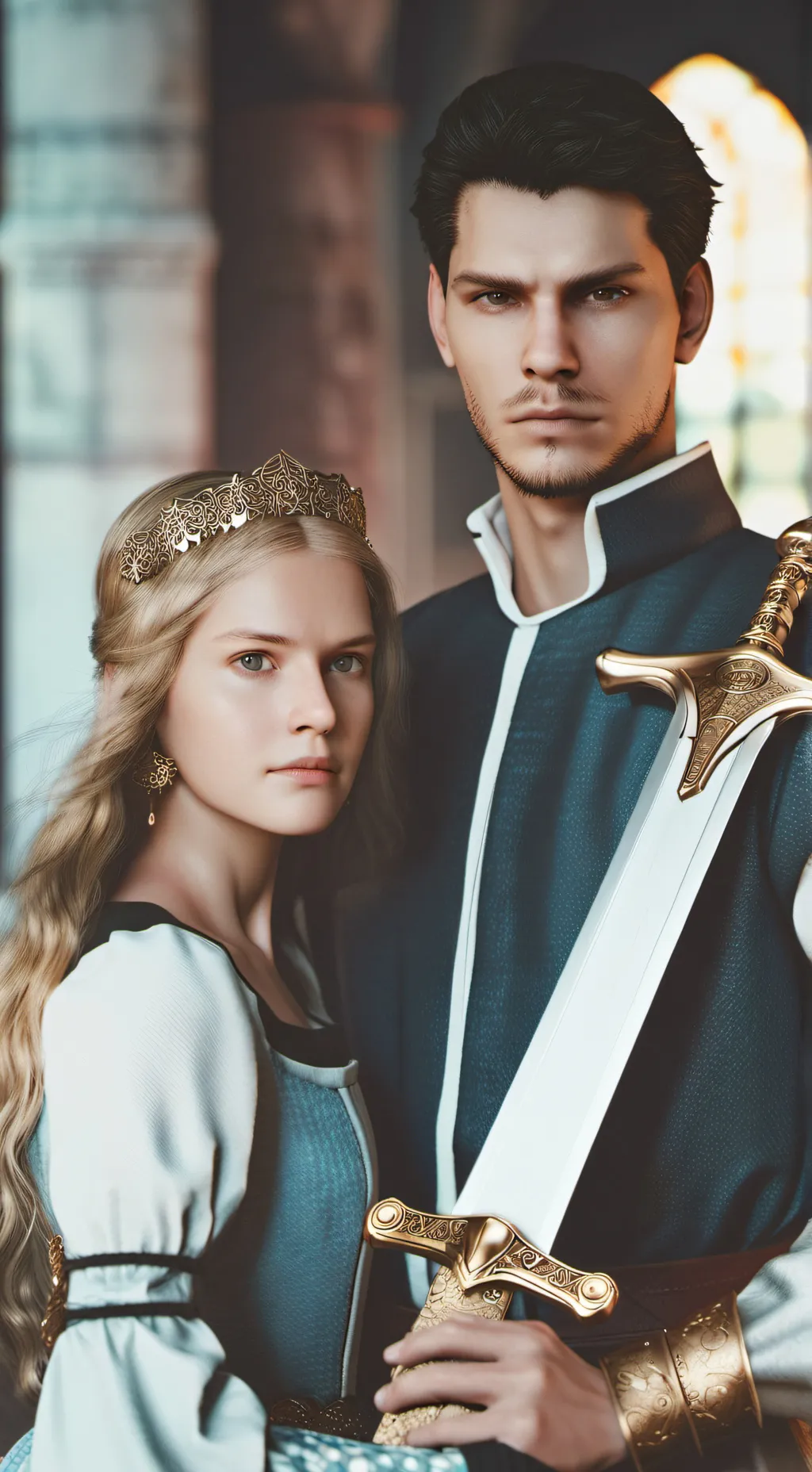 ai character: sister bf background