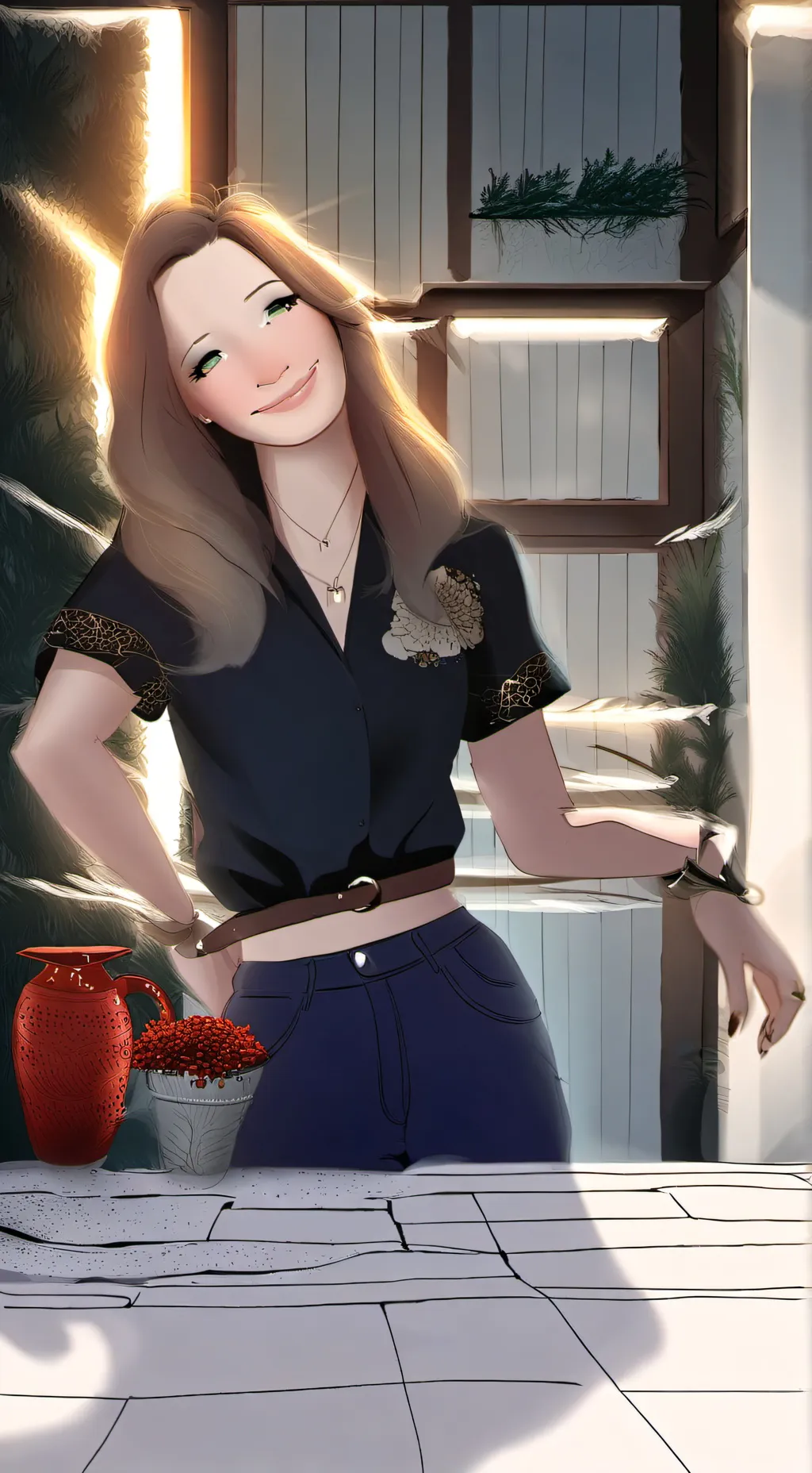 ai character: Karen background