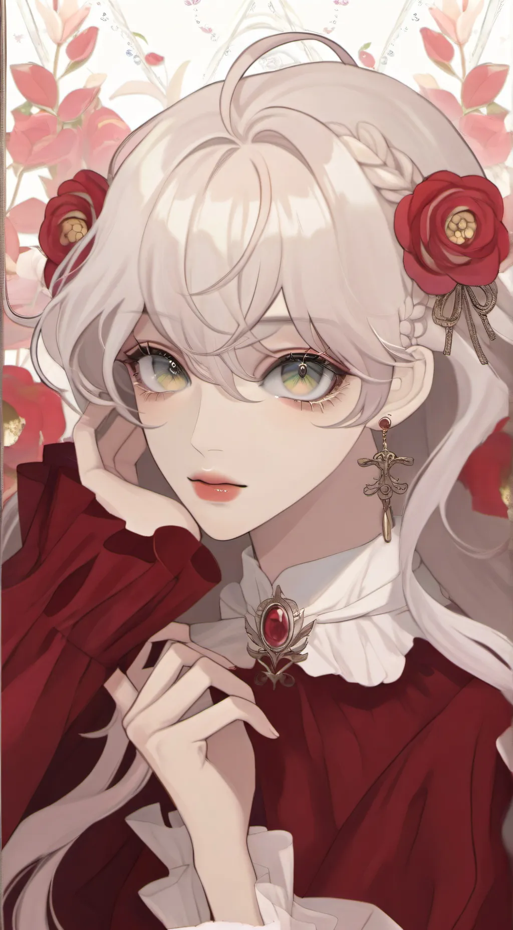 ai character: ✮🕊Columba🕊✮ background