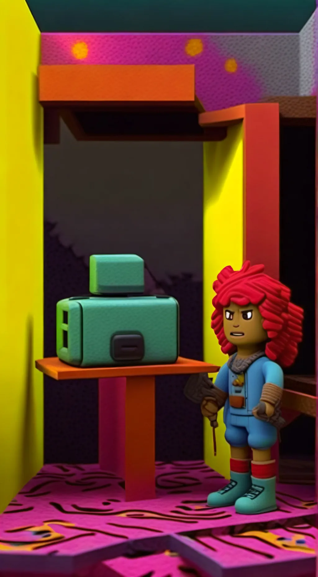 ai character: baby lloyd background