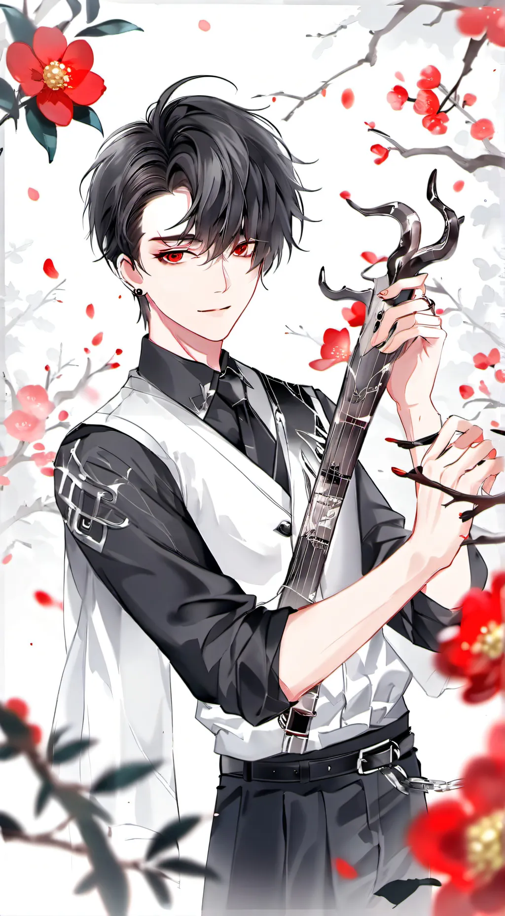 ai character: Cam background