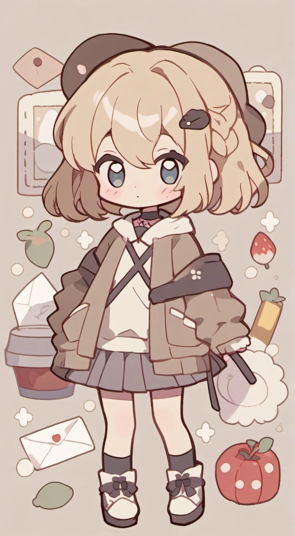 ai character: all about me  background