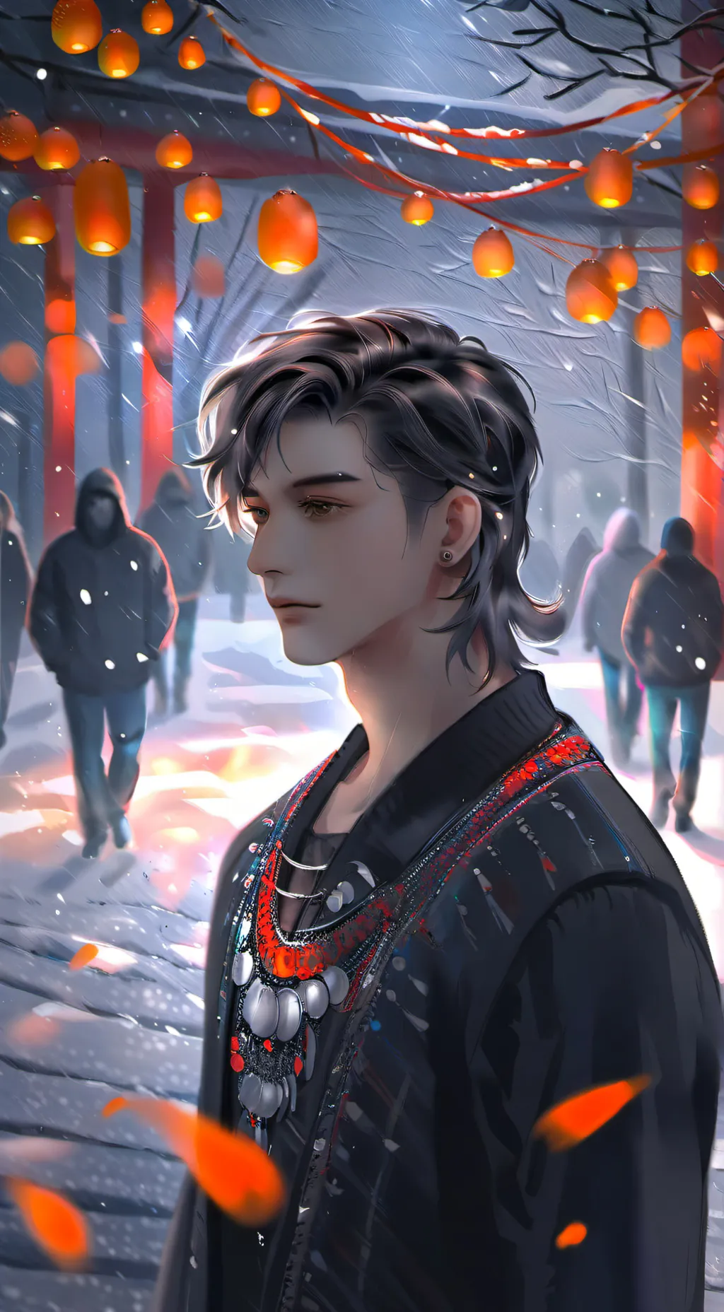 ai character: Lucas background