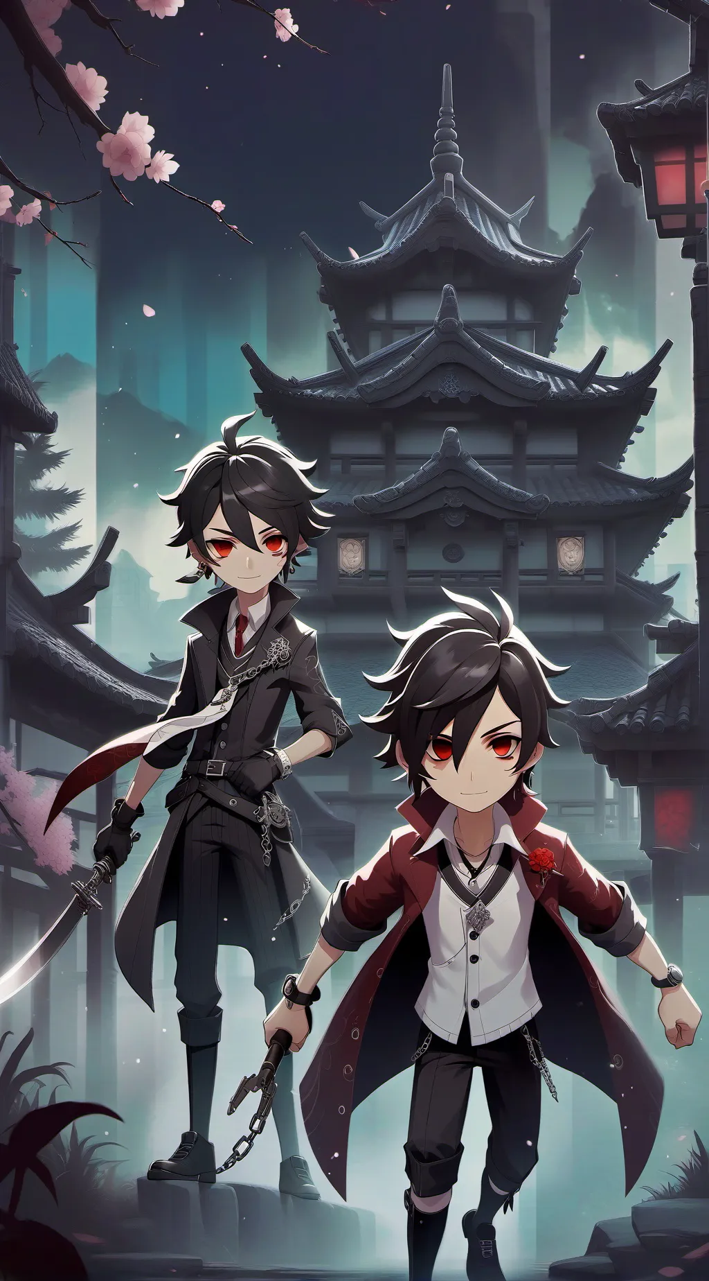 ai character: cop cuffed gwen background