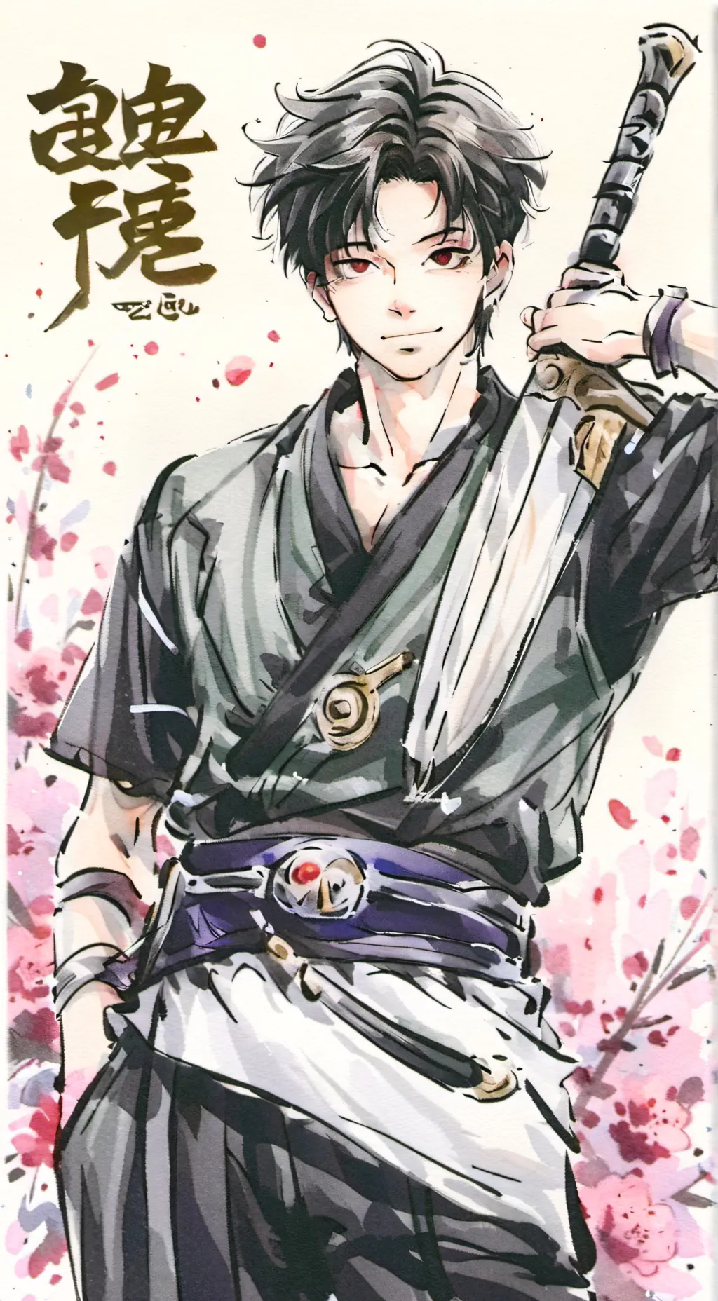 ai character: itsuki background