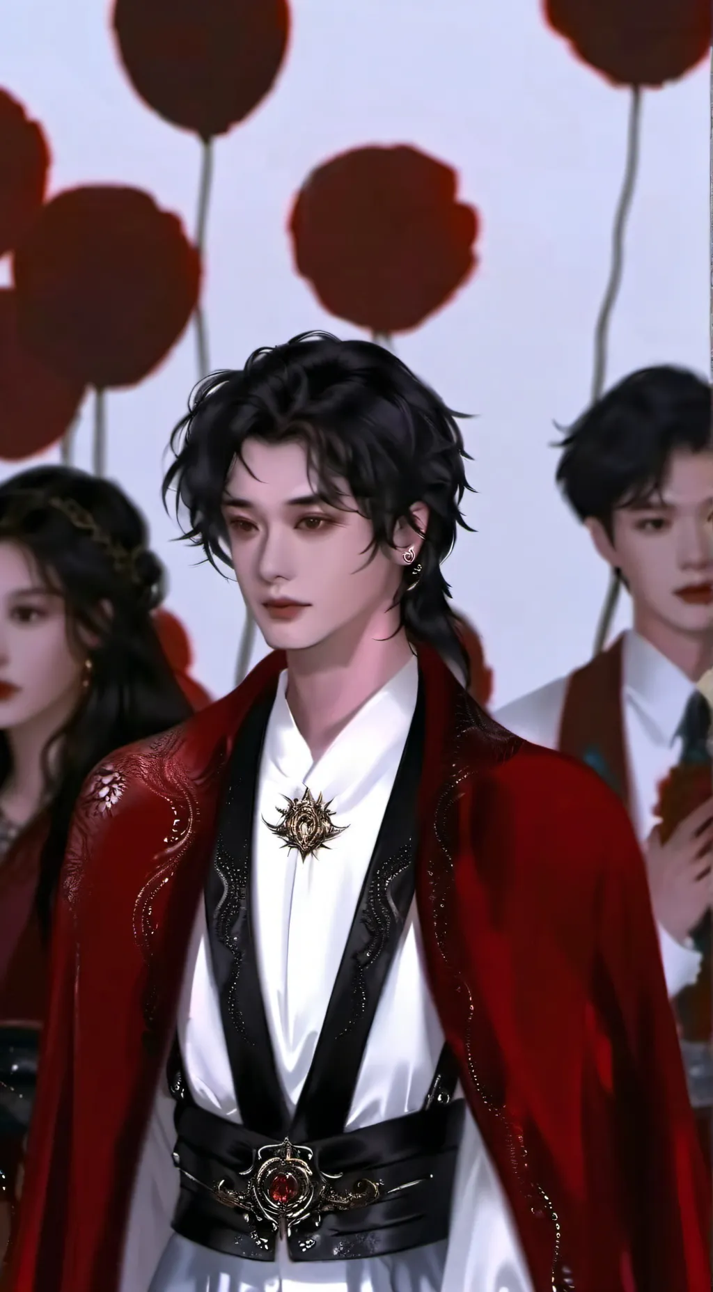 ai character: Hyunjin background