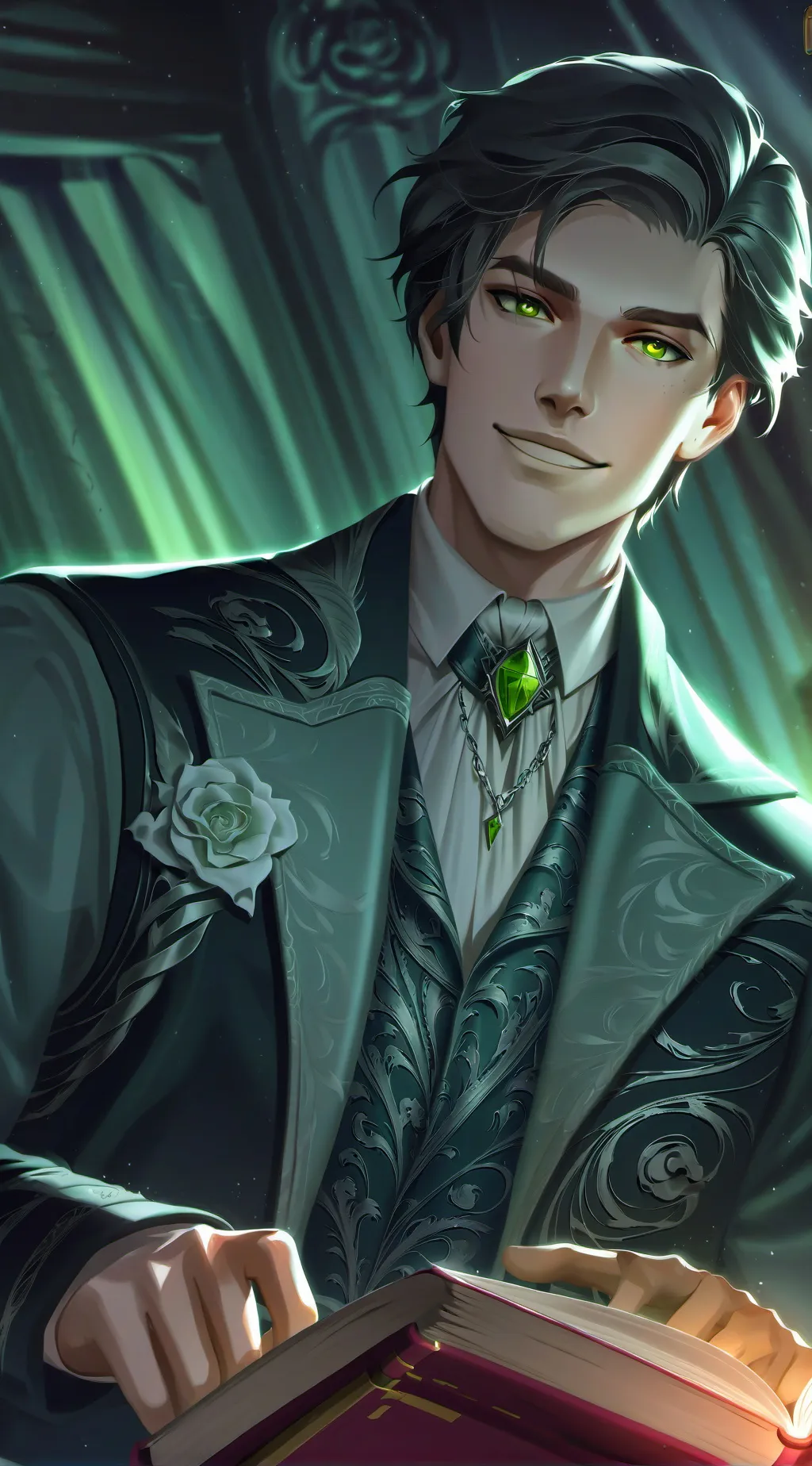 ai character: Lucas background