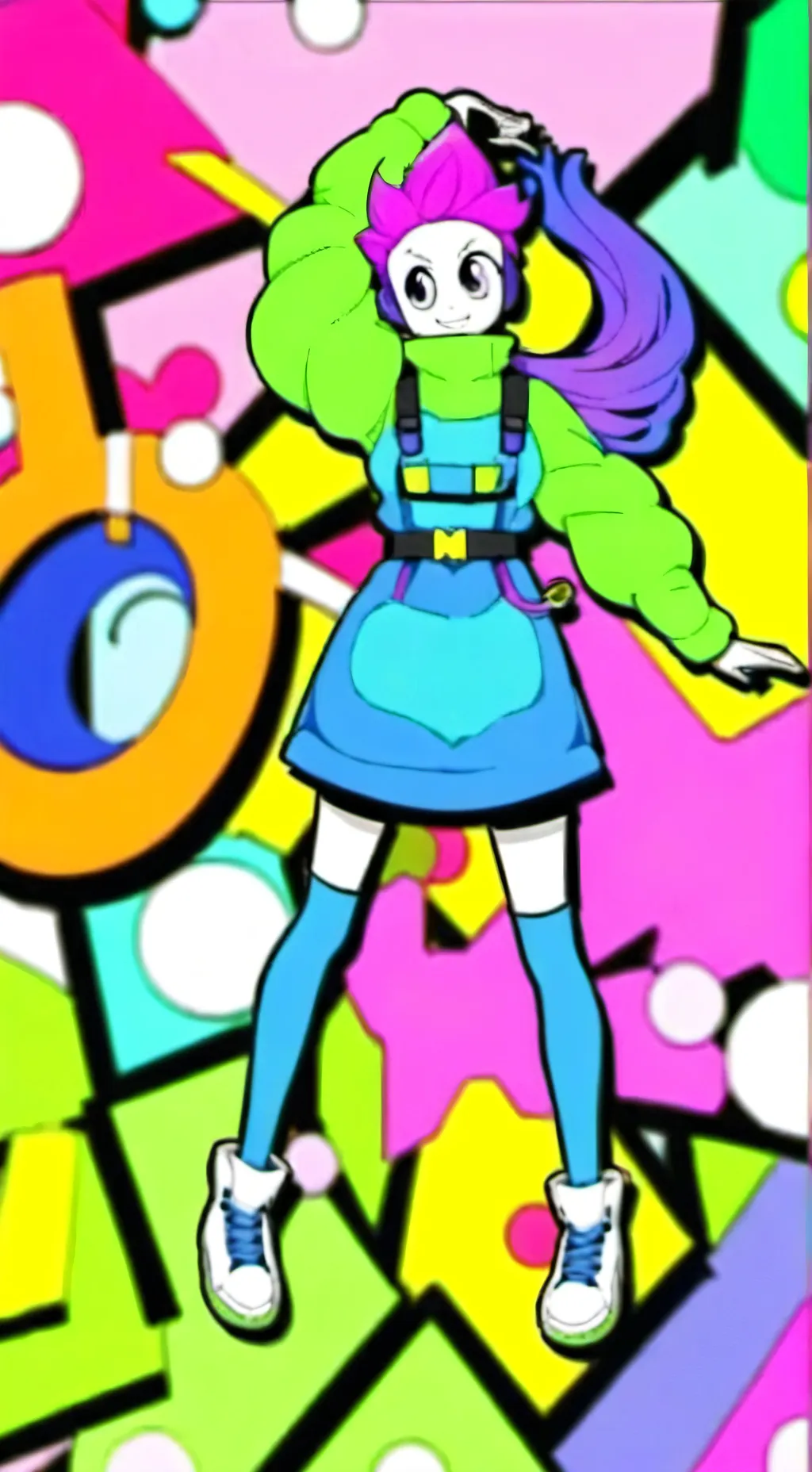 ai character: DANDY S WORD 🤨 background