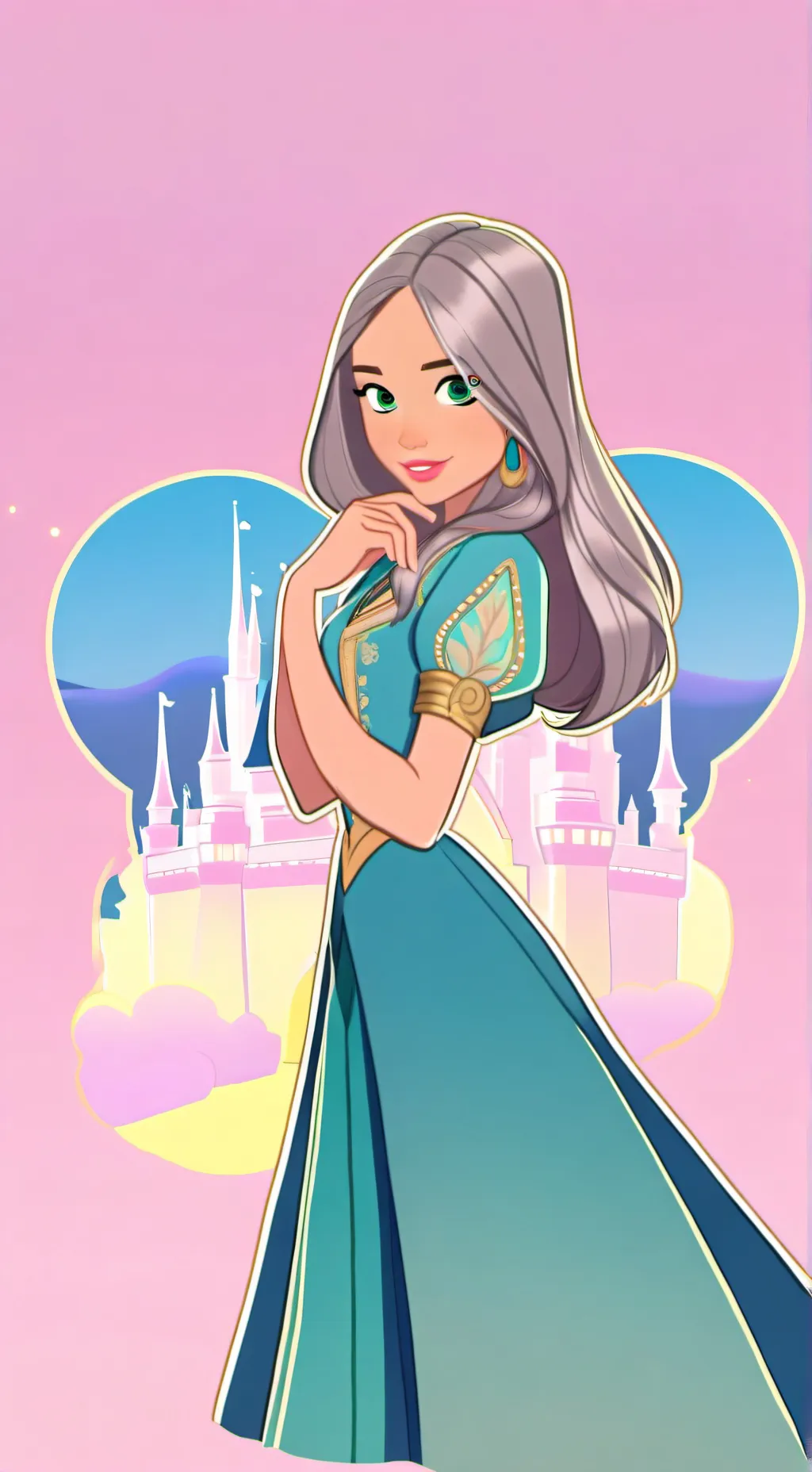 ai character: princess background