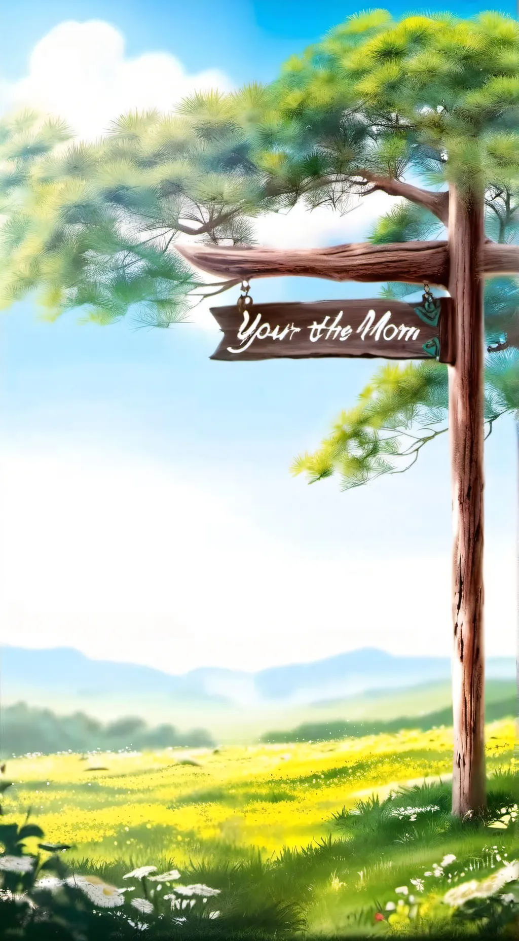 ai character: Blue bb background