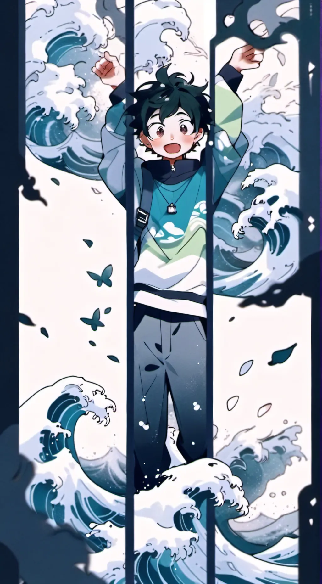 ai character: hola background