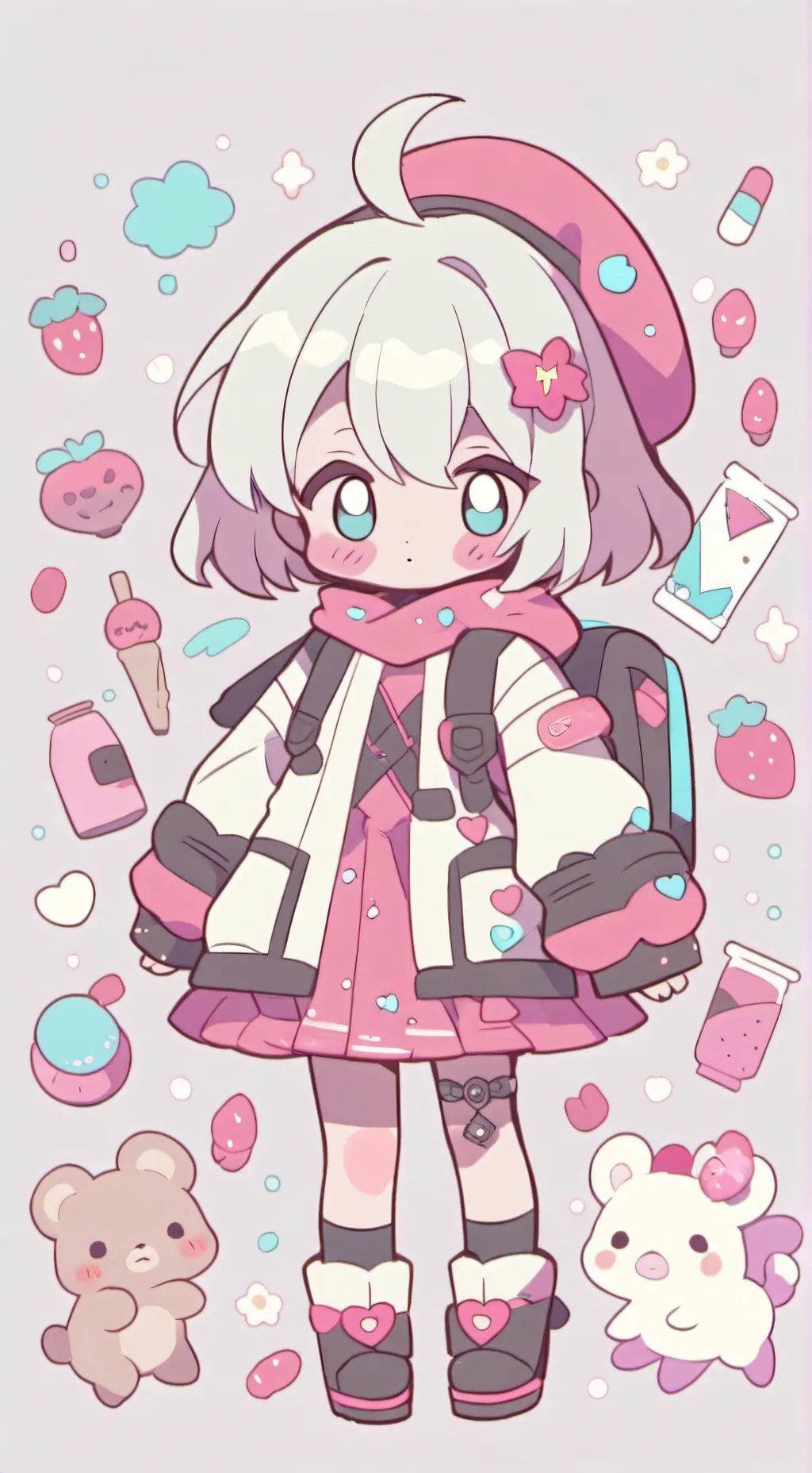 ai character: Mha  background