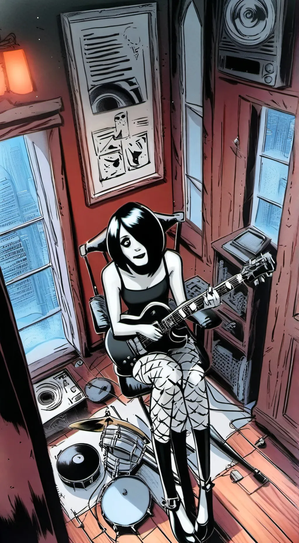 ai character: mommy long legs  background