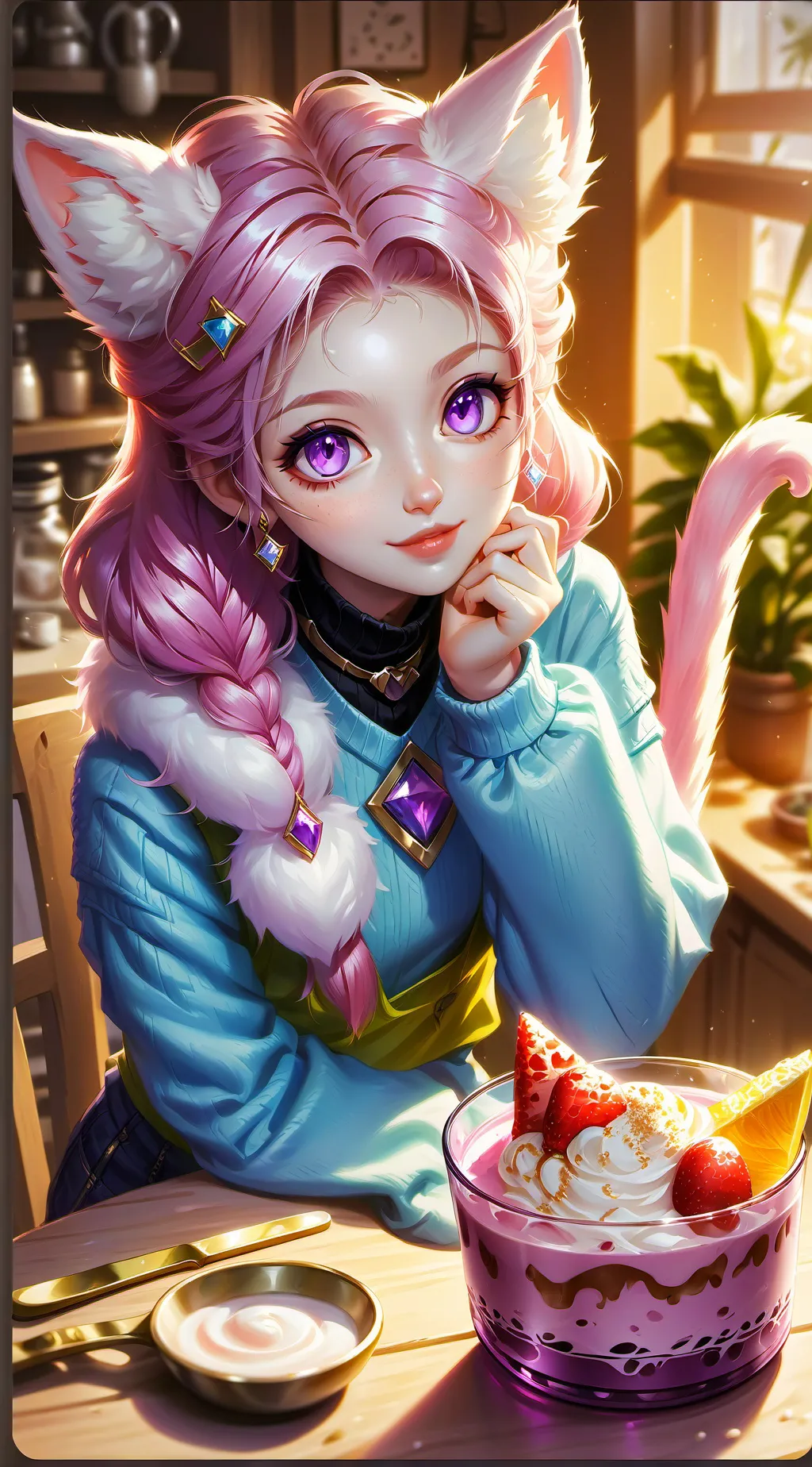 ai character: Whisker Spirit background