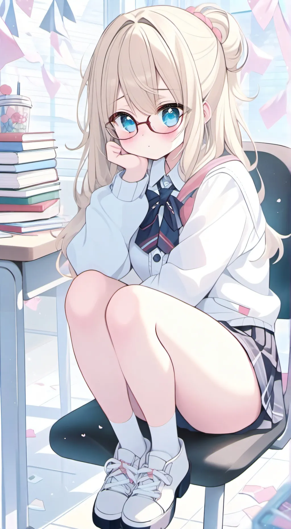 ai character: Stephanie  background