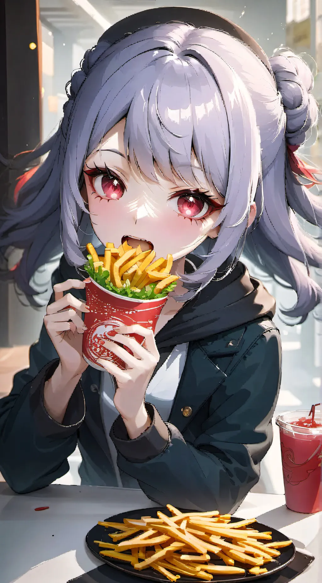 ai character: DW Joke Show 1 background