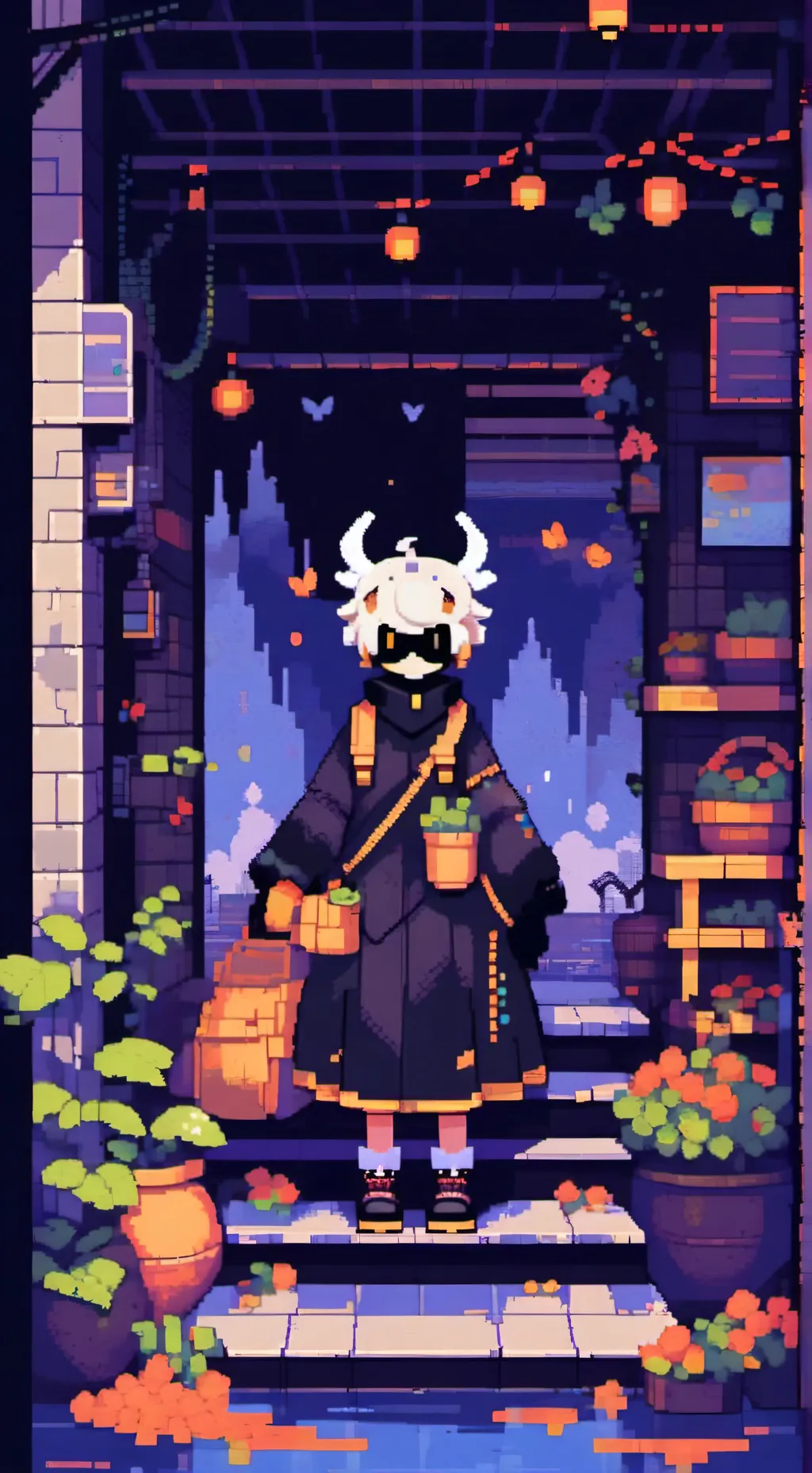 ai character: MD x SQUID GAME background