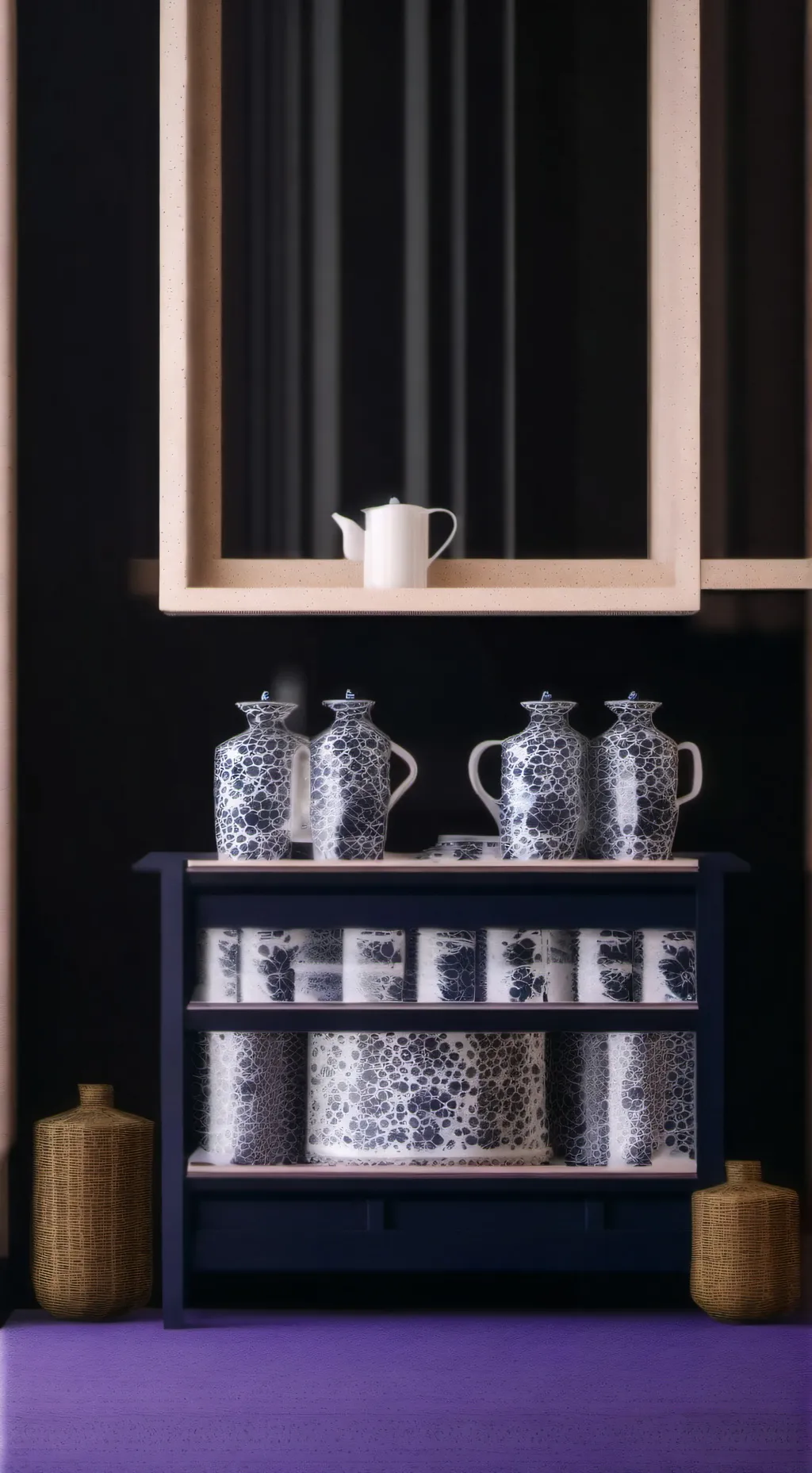 ai character: Tea background