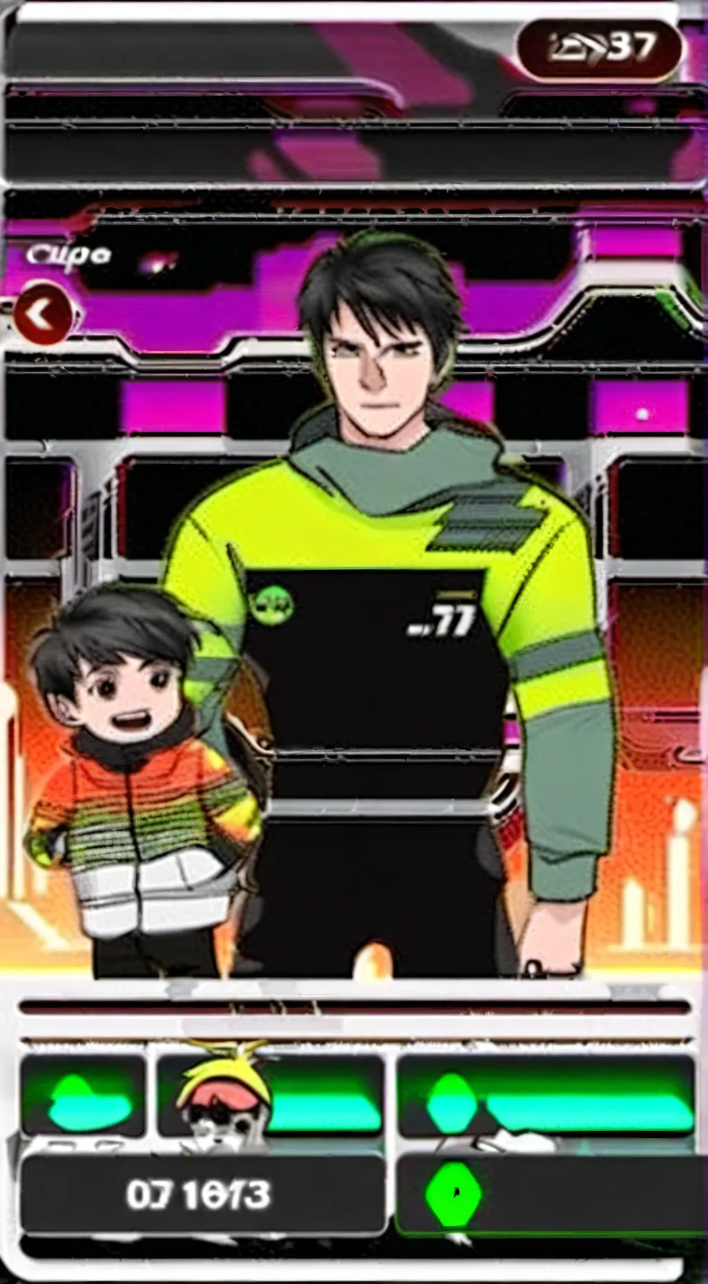 ai character: forsaken background