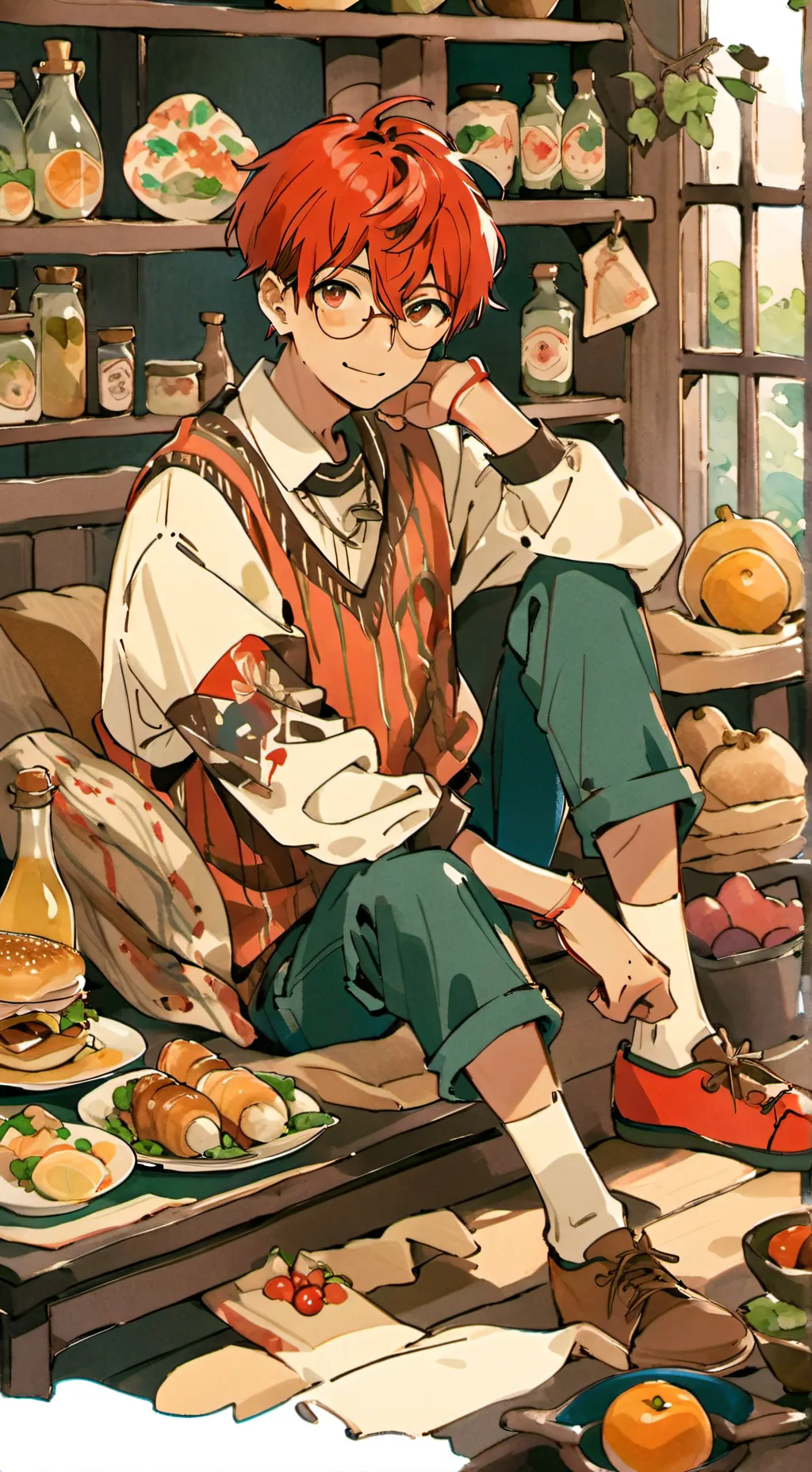 ai character: jake background