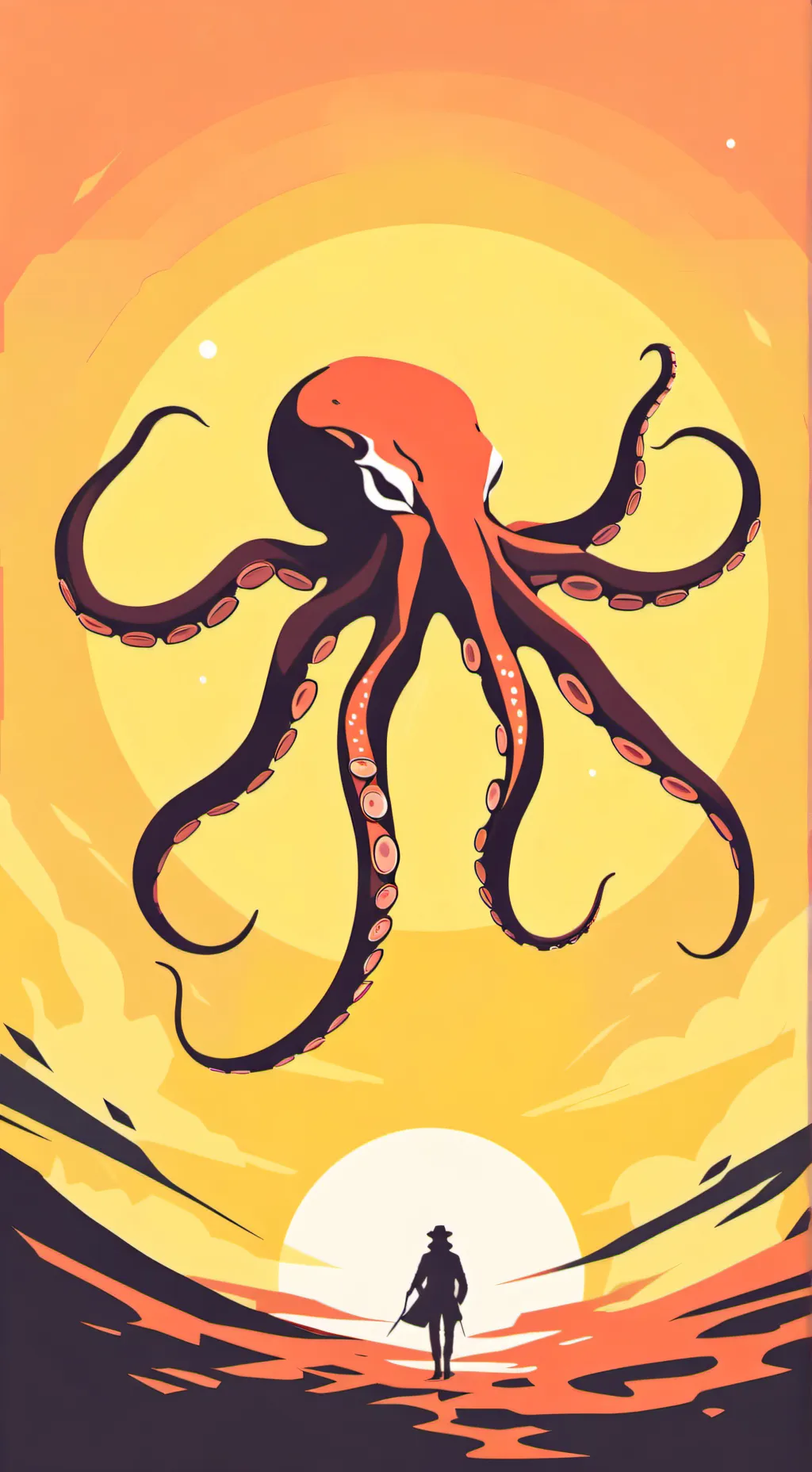ai character: Octo background