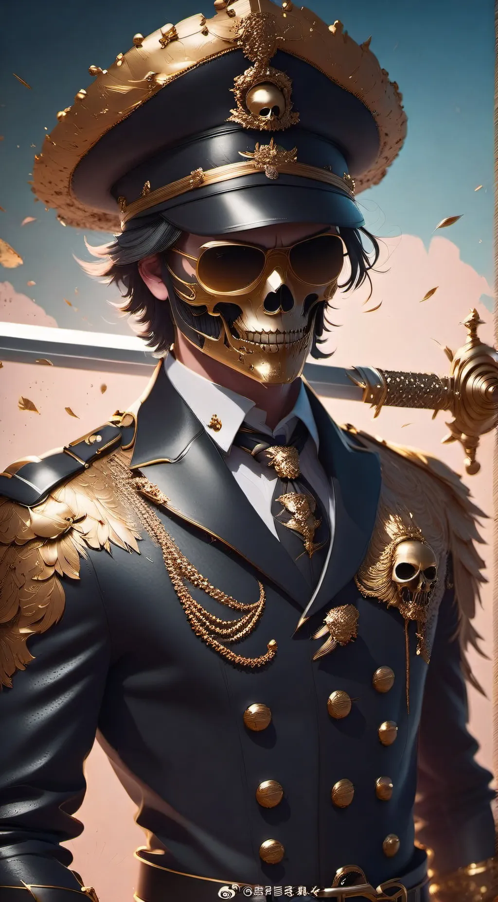 ai character: skully background