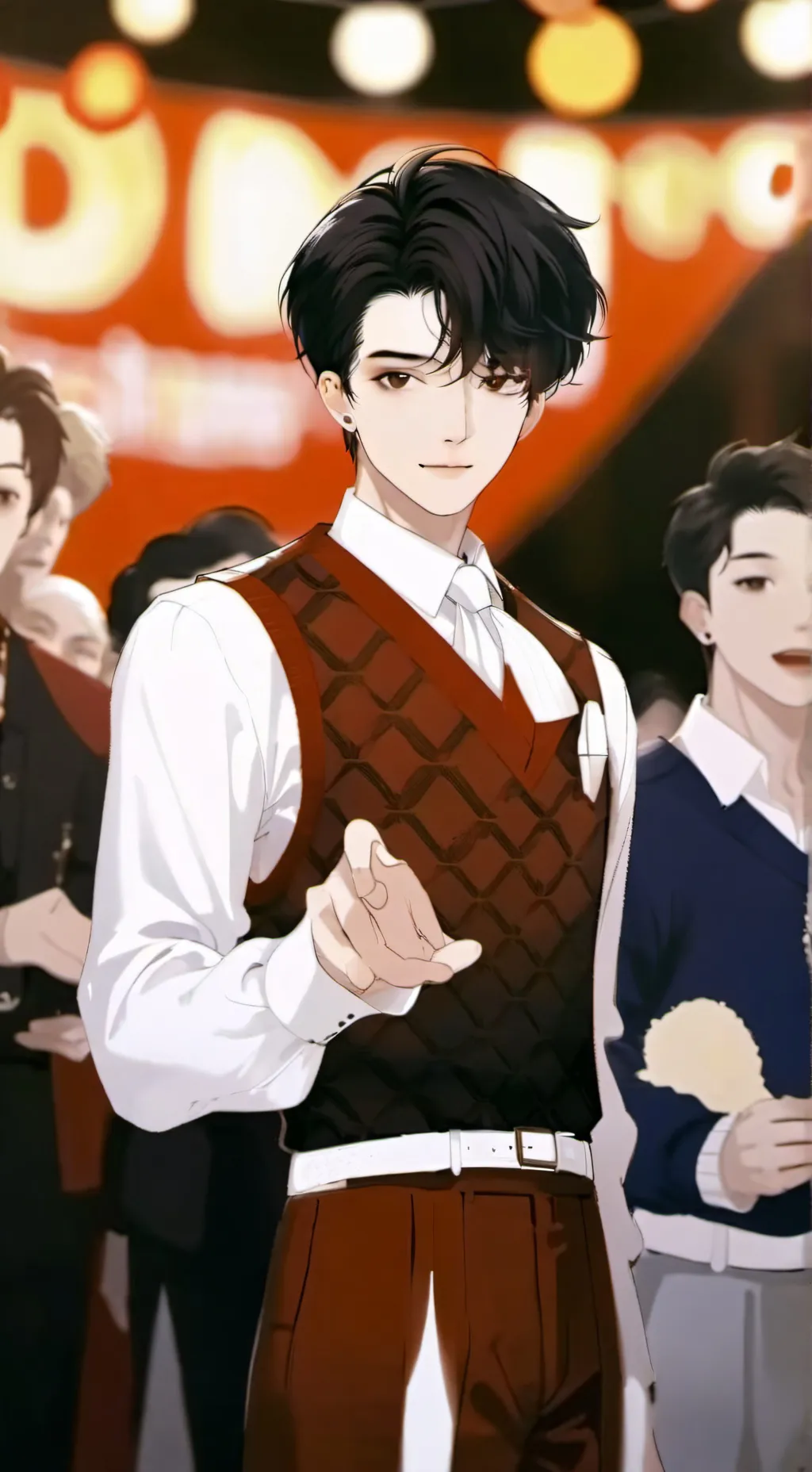 ai character: Mark background