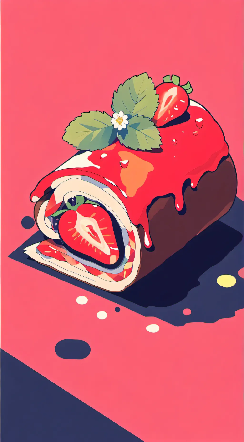 ai character: Fruitcake dw background