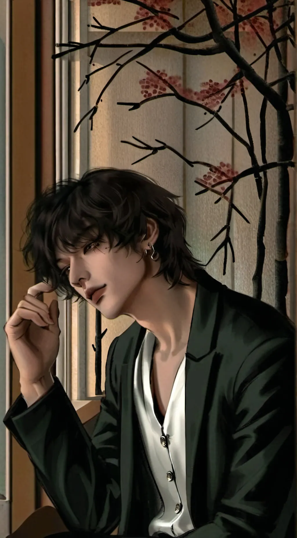 ai character: •°.~Charlie~.°• background